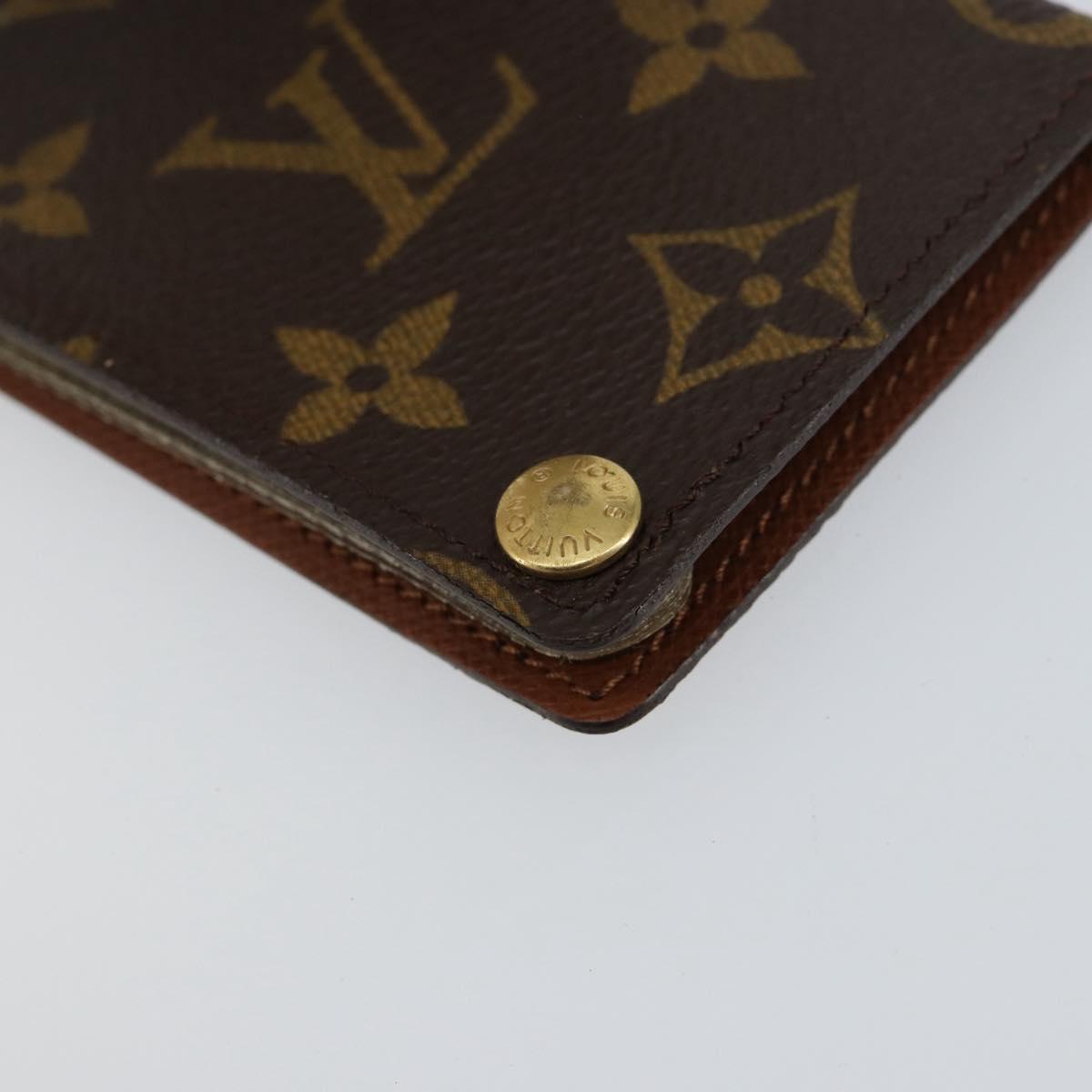 LOUIS VUITTON Monogram Porto Cartes Crdit Pression Card Case M60937 Auth th6544