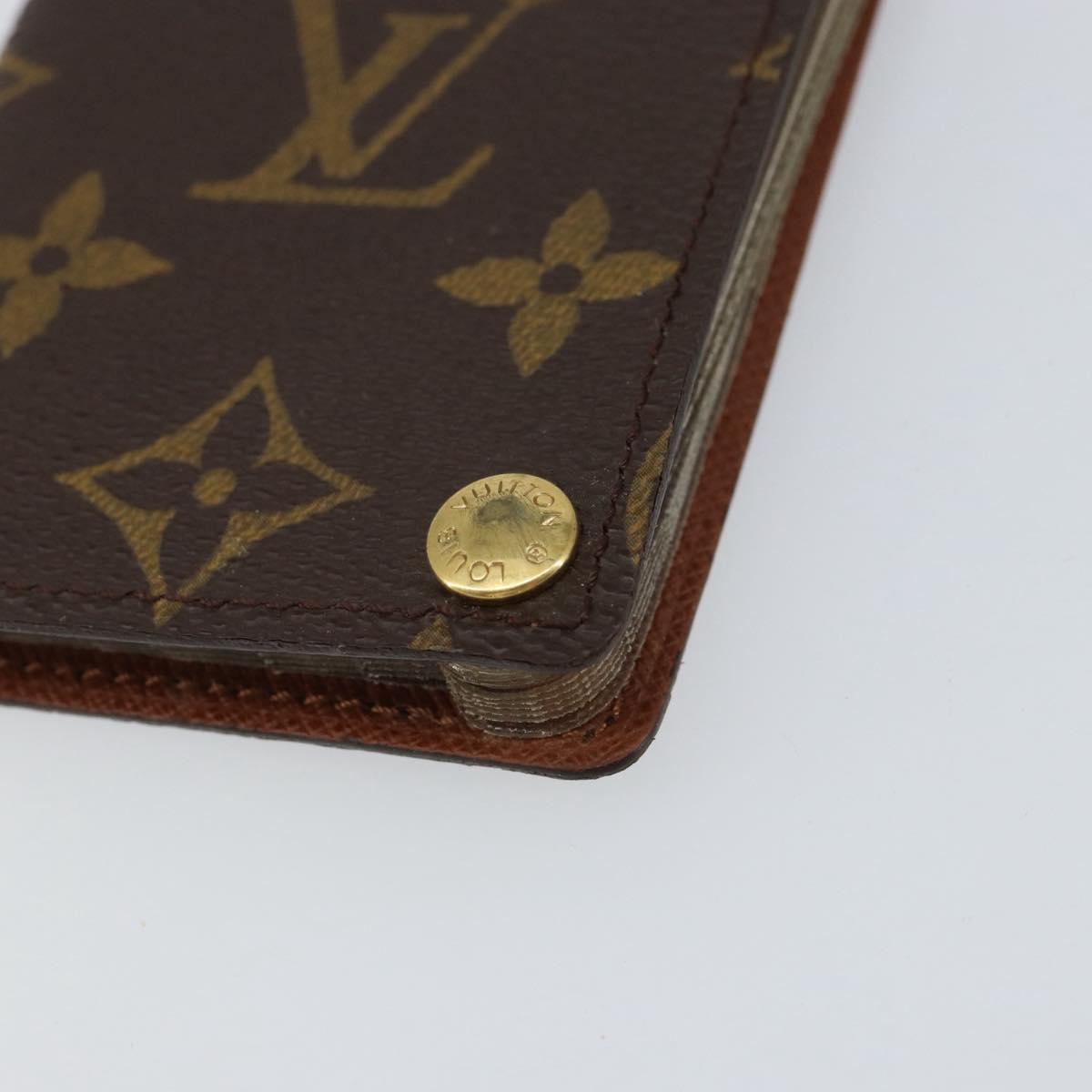 LOUIS VUITTON Monogram Porto Cartes Crdit Pression Card Case M60937 Auth th6544