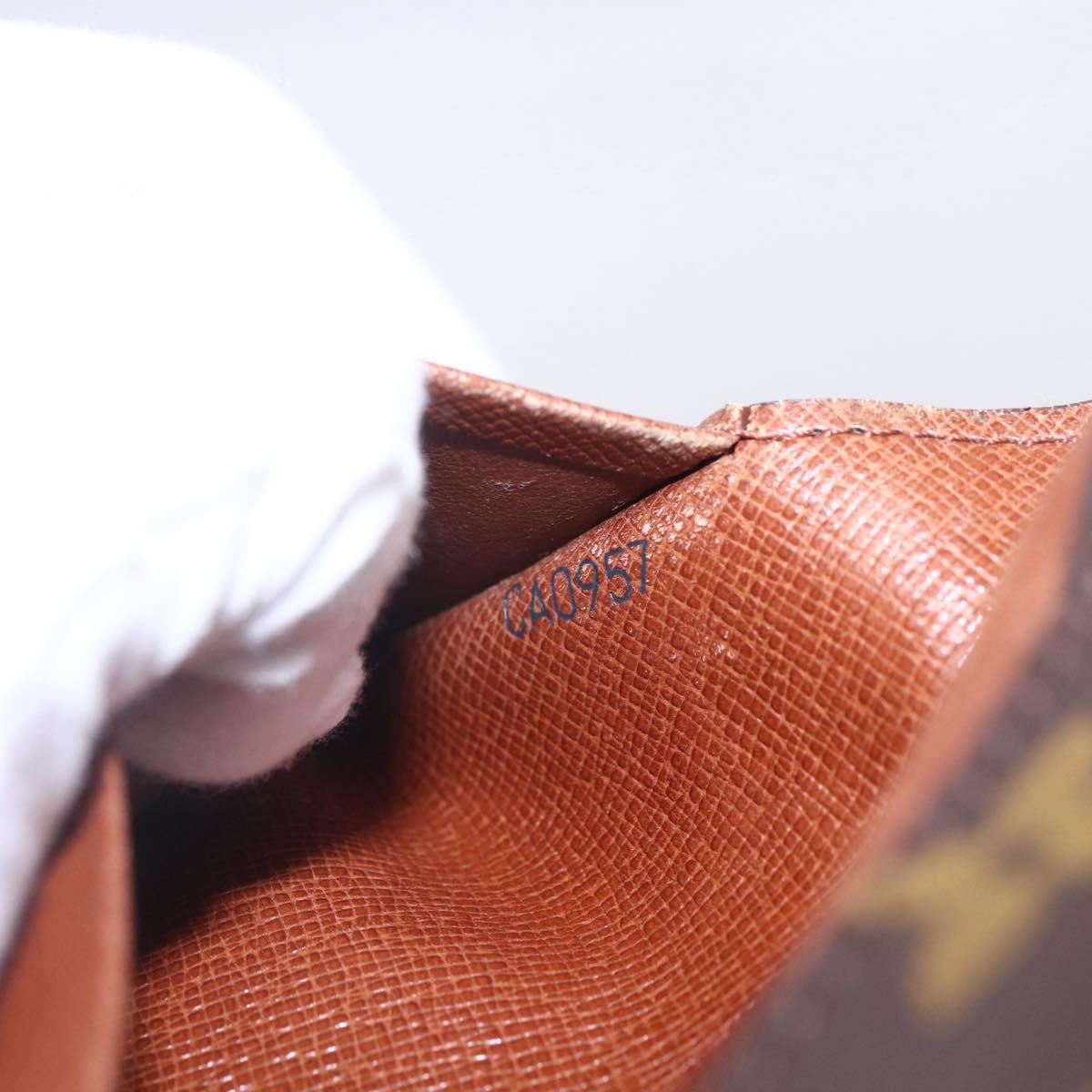 LOUIS VUITTON Monogram Anvelop Cult De Vuitto Card Case M62920 LV Auth th6545