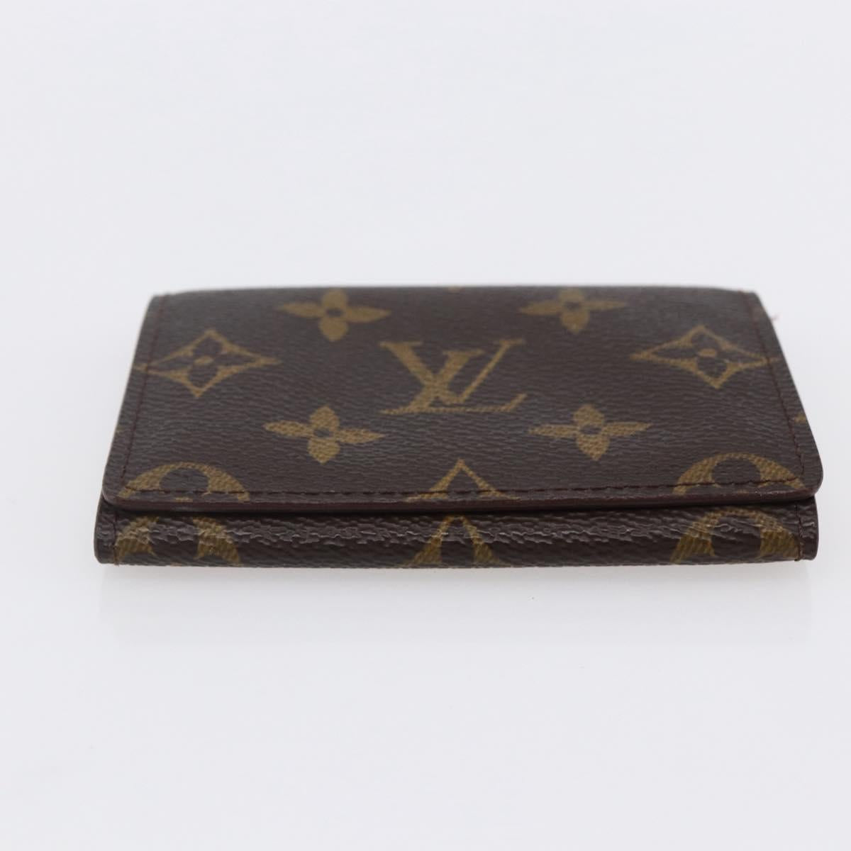 LOUIS VUITTON Monogram Anvelop Cult De Vuitto Card Case M62920 LV Auth th6545