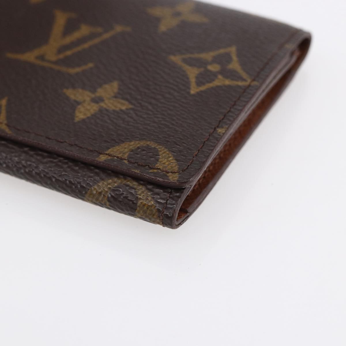 LOUIS VUITTON Monogram Anvelop Cult De Vuitto Card Case M62920 LV Auth th6545