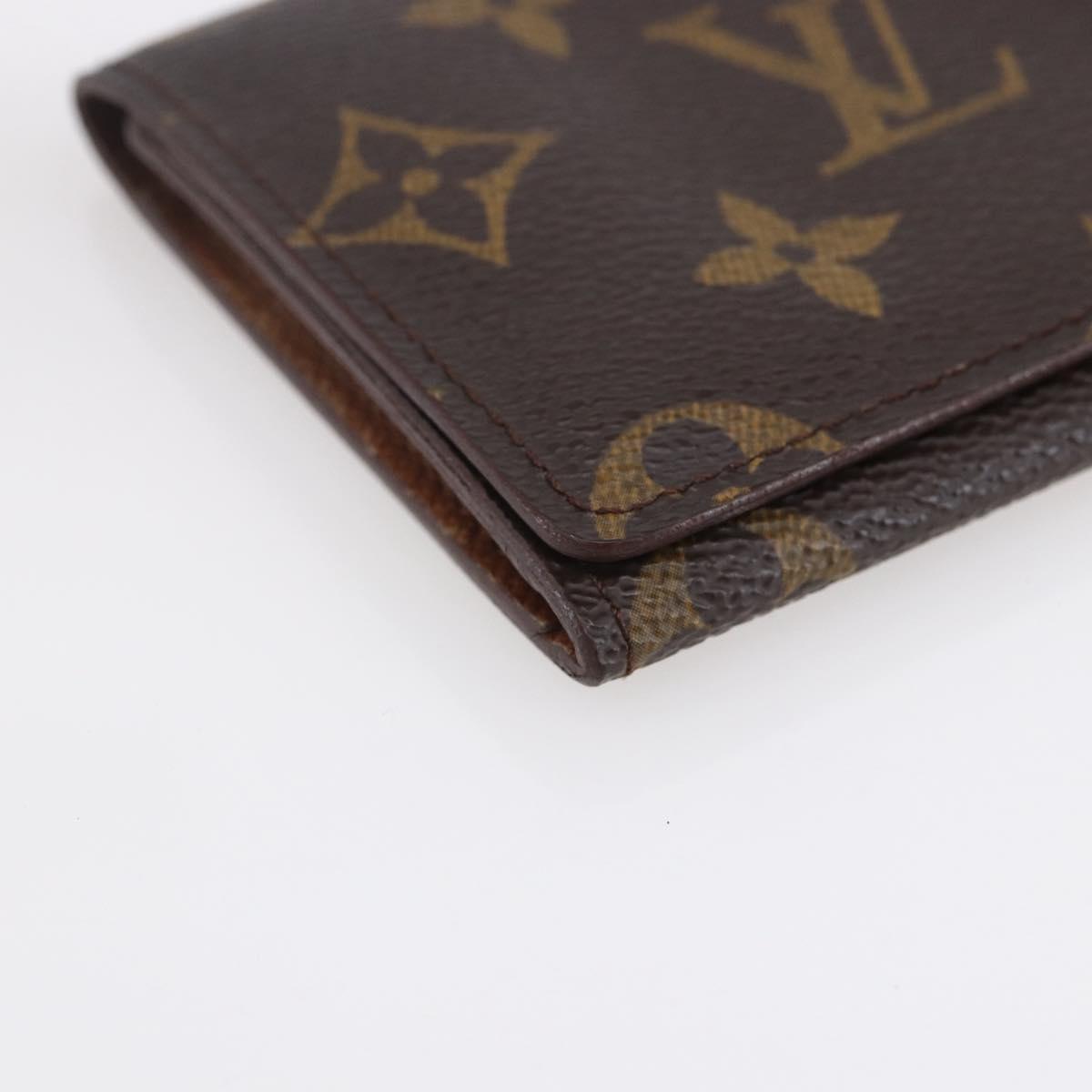 LOUIS VUITTON Monogram Anvelop Cult De Vuitto Card Case M62920 LV Auth th6545