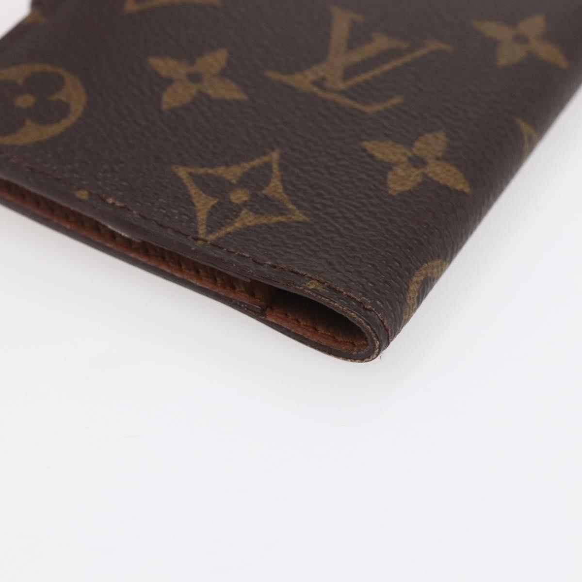 LOUIS VUITTON Monogram Agenda Mini Day Planner Cover R20007 LV Auth th6546
