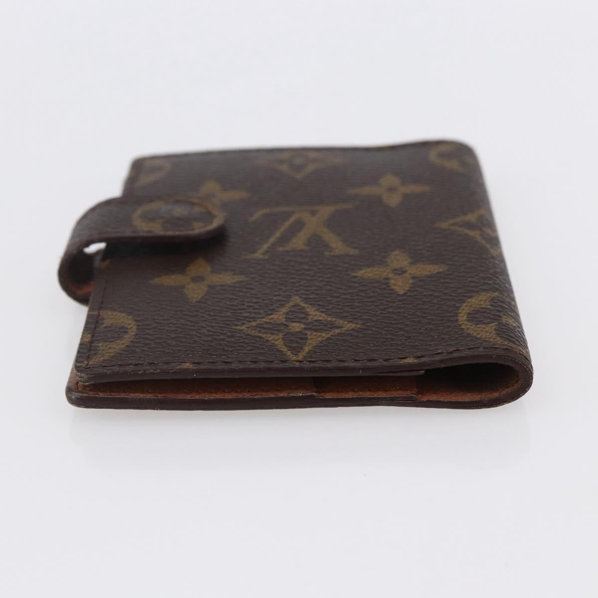 LOUIS VUITTON Monogram Agenda Mini Day Planner Cover R20007 LV Auth th6546