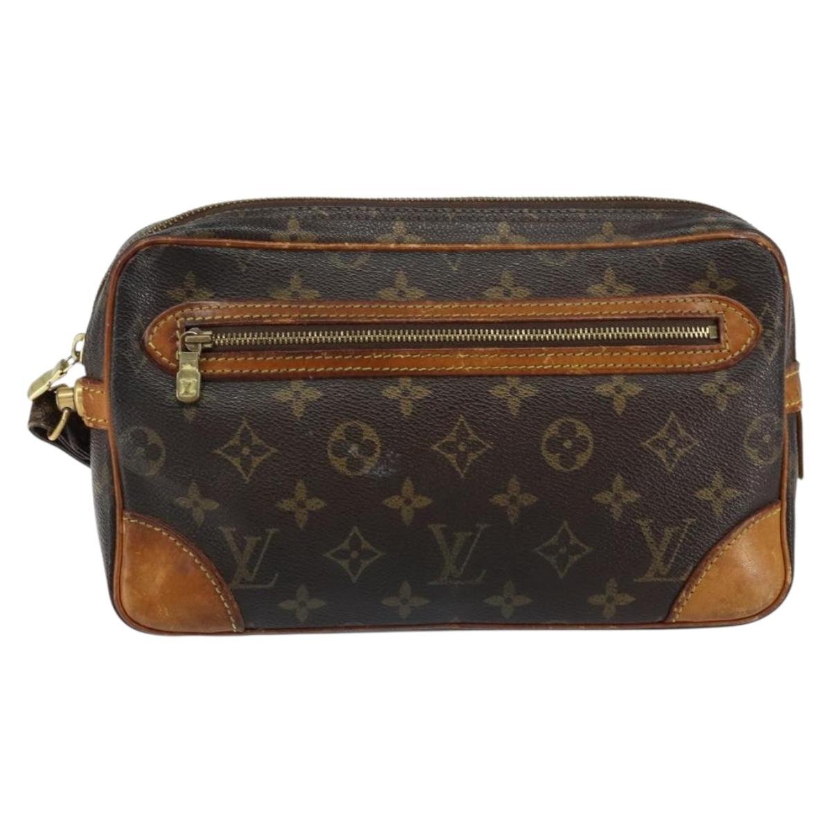LOUIS VUITTON Monogram Marly Dragonne GM Clutch Bag M51825 LV Auth th6548