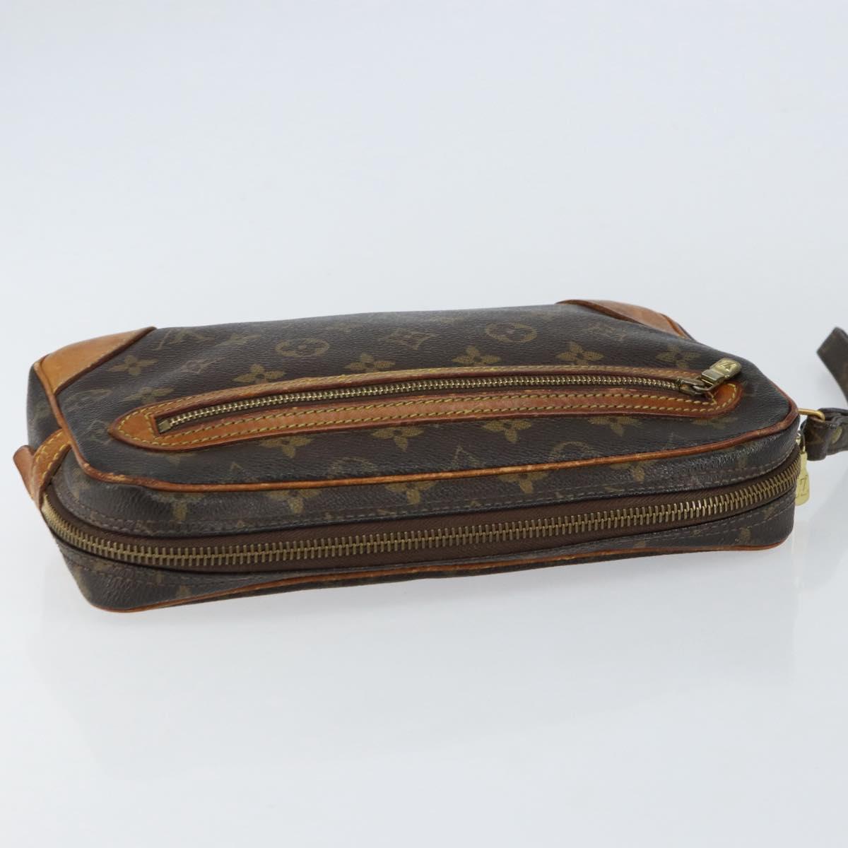 LOUIS VUITTON Monogram Marly Dragonne GM Clutch Bag M51825 LV Auth th6548