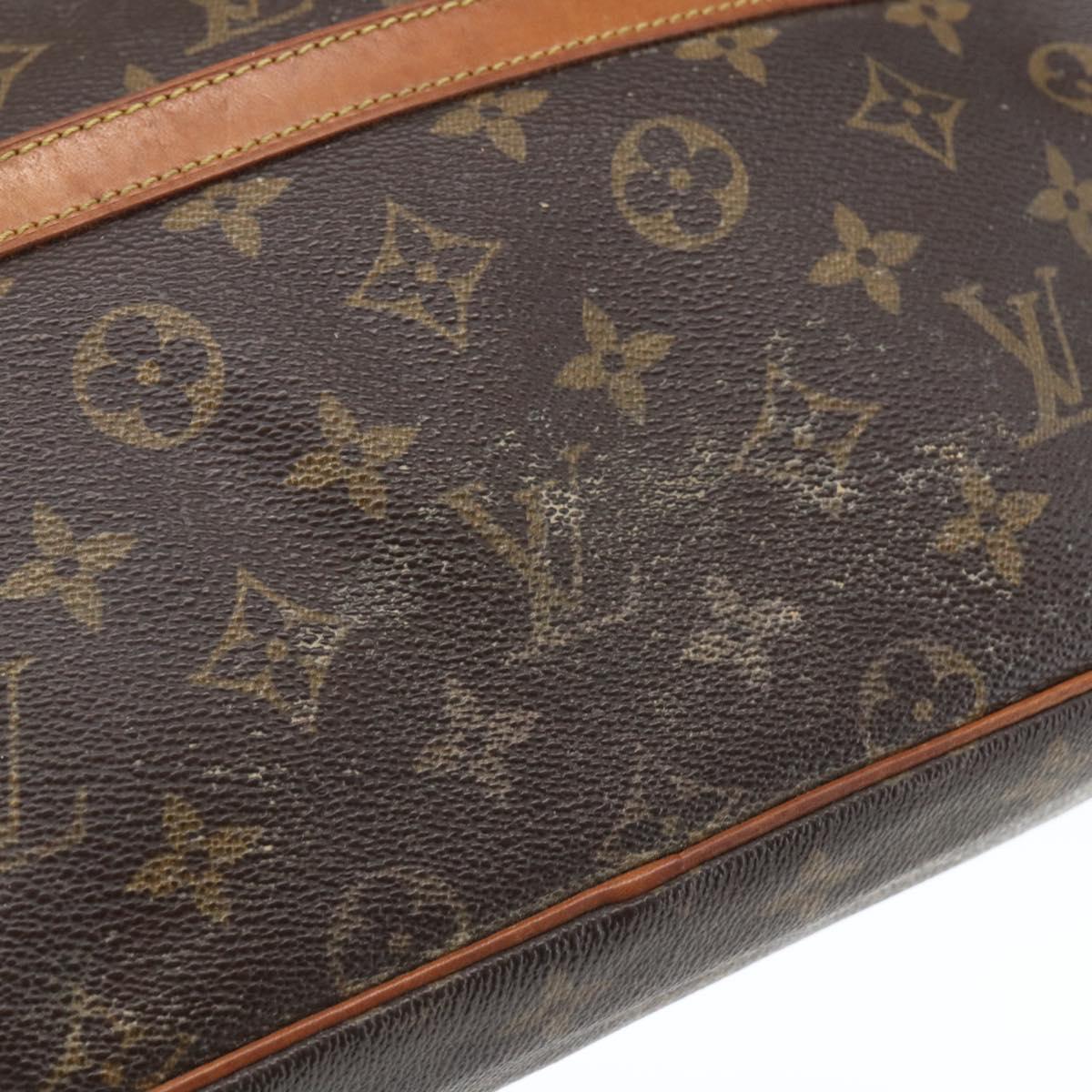 LOUIS VUITTON Monogram Compiegne 28 Clutch Bag M51845 LV Auth th6565
