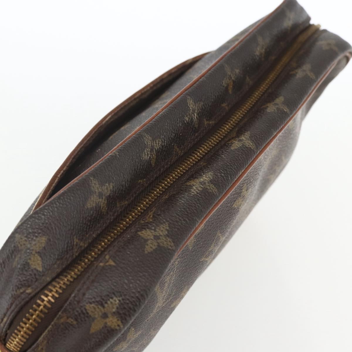 LOUIS VUITTON Monogram Compiegne 28 Clutch Bag M51845 LV Auth th6565