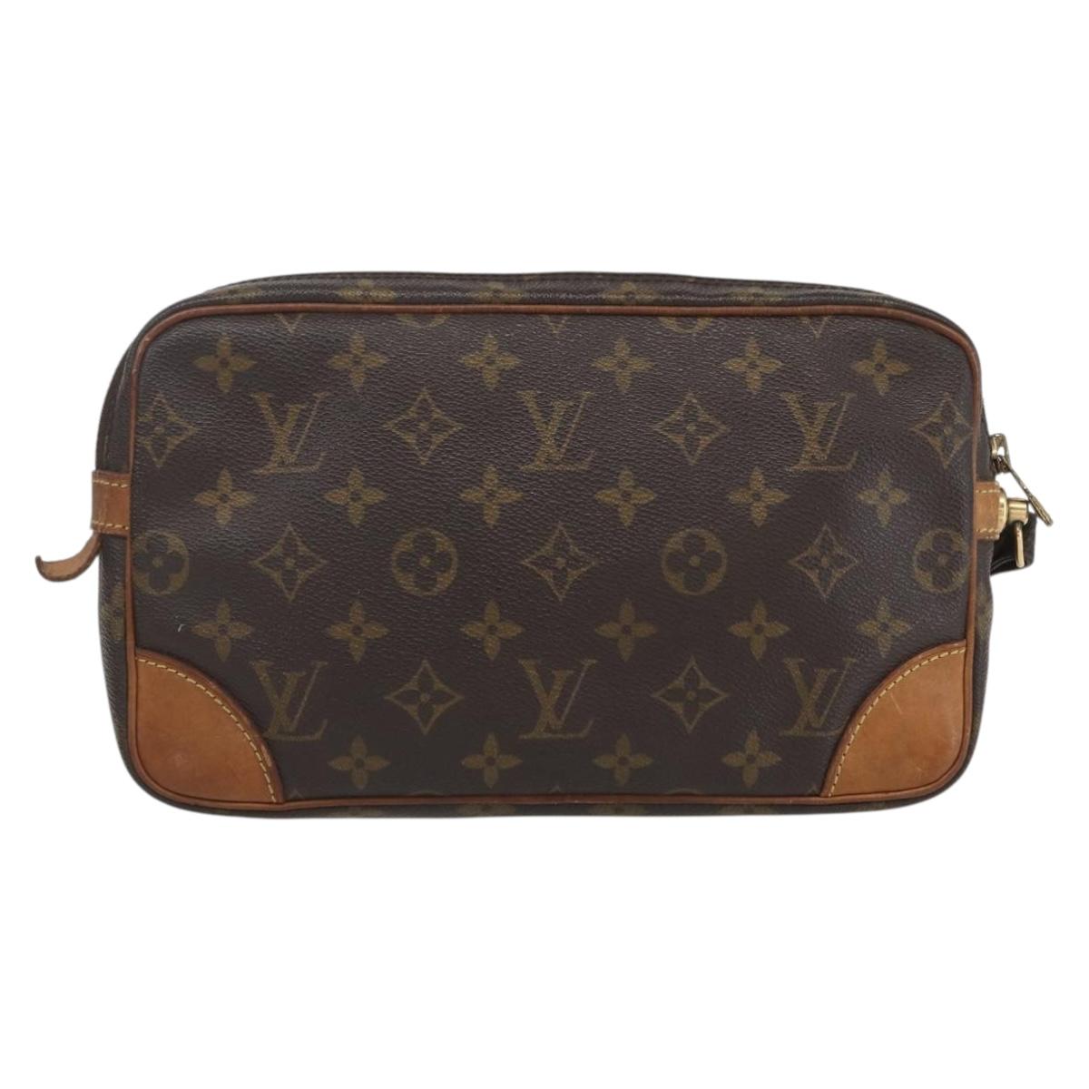 LOUIS VUITTON Monogram Marly Dragonne GM Clutch Bag M51825 LV Auth th6570
