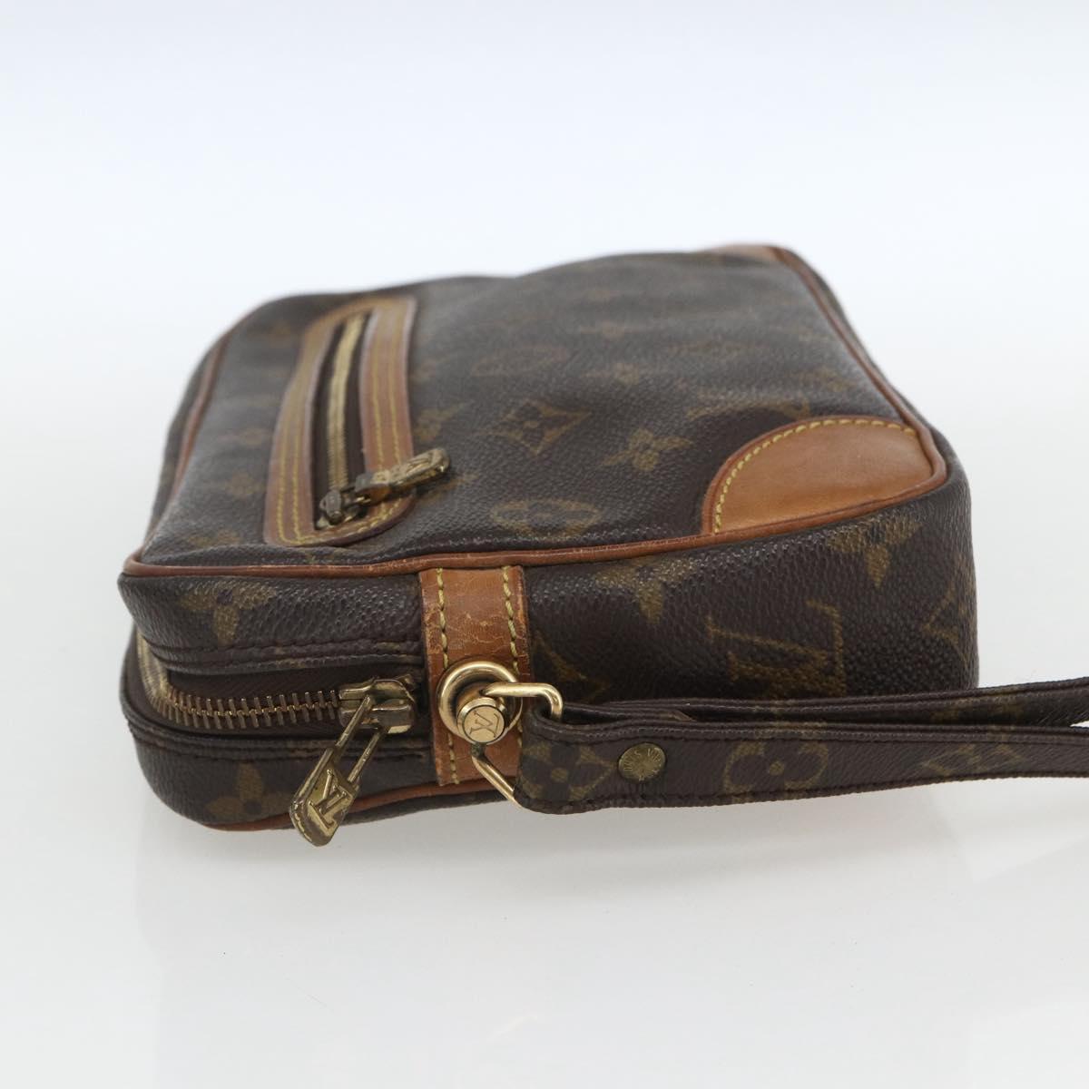 LOUIS VUITTON Monogram Marly Dragonne GM Clutch Bag M51825 LV Auth th6570
