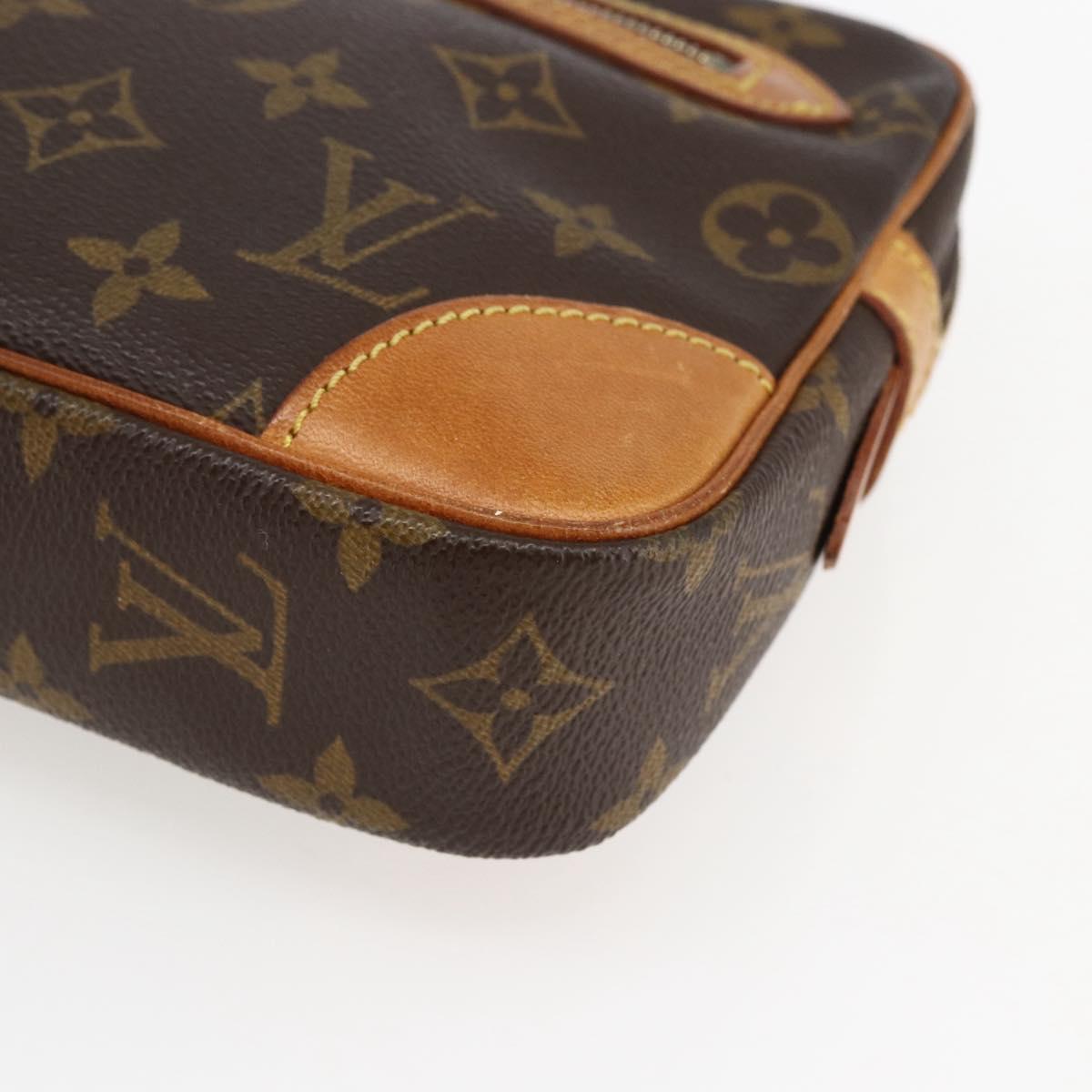 LOUIS VUITTON Monogram Marly Dragonne GM Clutch Bag M51825 LV Auth th6591