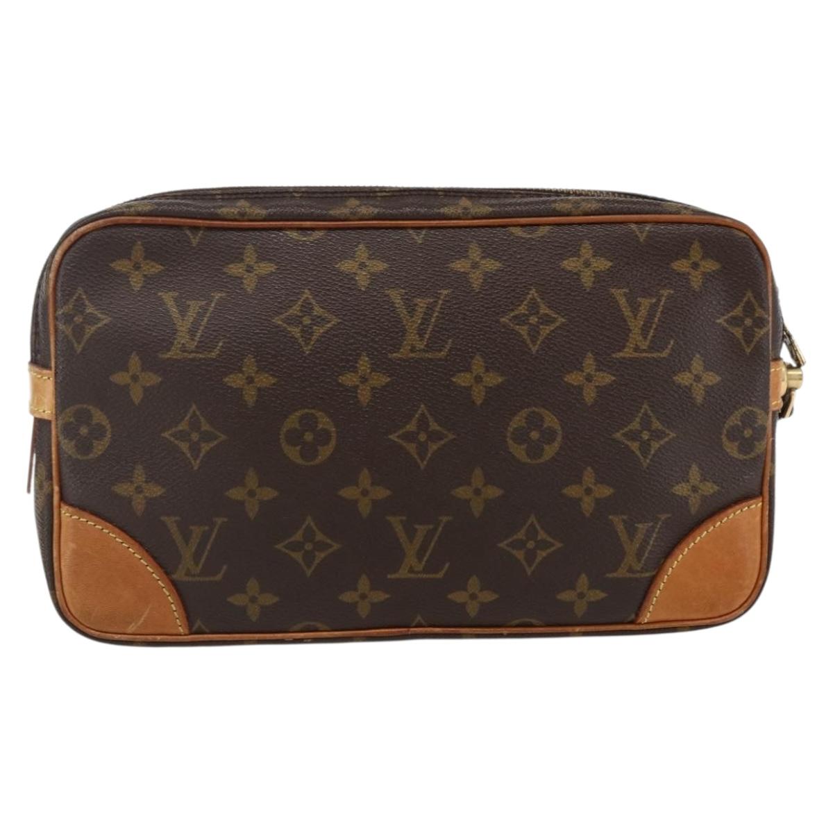 LOUIS VUITTON Monogram Marly Dragonne GM Clutch Bag M51825 LV Auth th6591