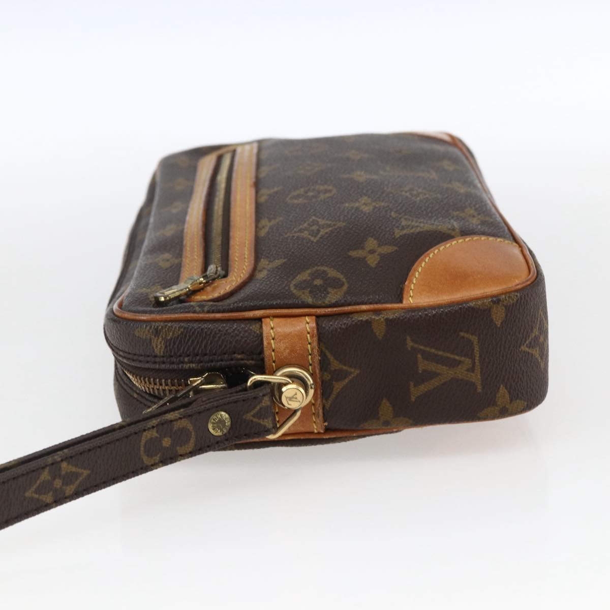 LOUIS VUITTON Monogram Marly Dragonne GM Clutch Bag M51825 LV Auth th6591