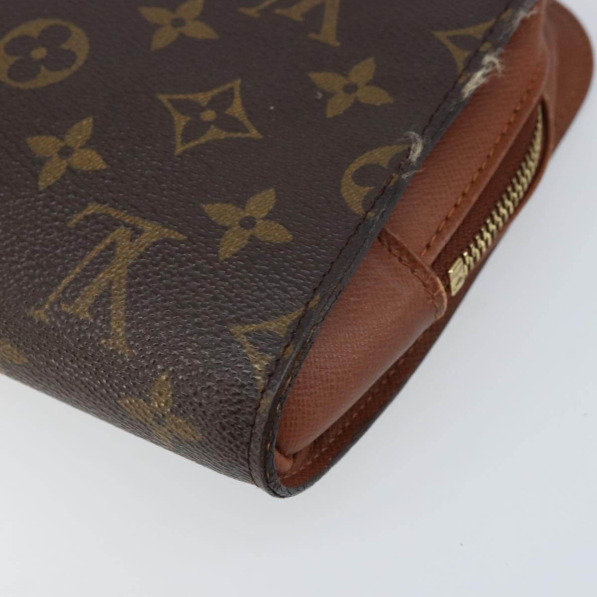 LOUIS VUITTON Monogram Orsay Clutch Bag M51790 LV Auth th6593