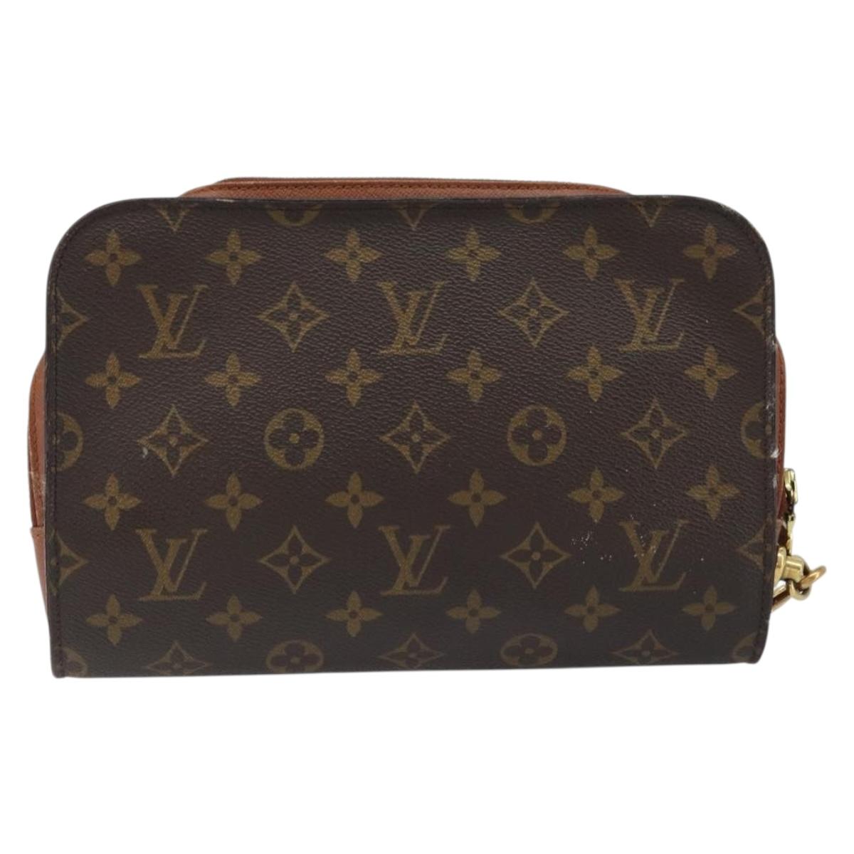 LOUIS VUITTON Monogram Orsay Clutch Bag M51790 LV Auth th6593