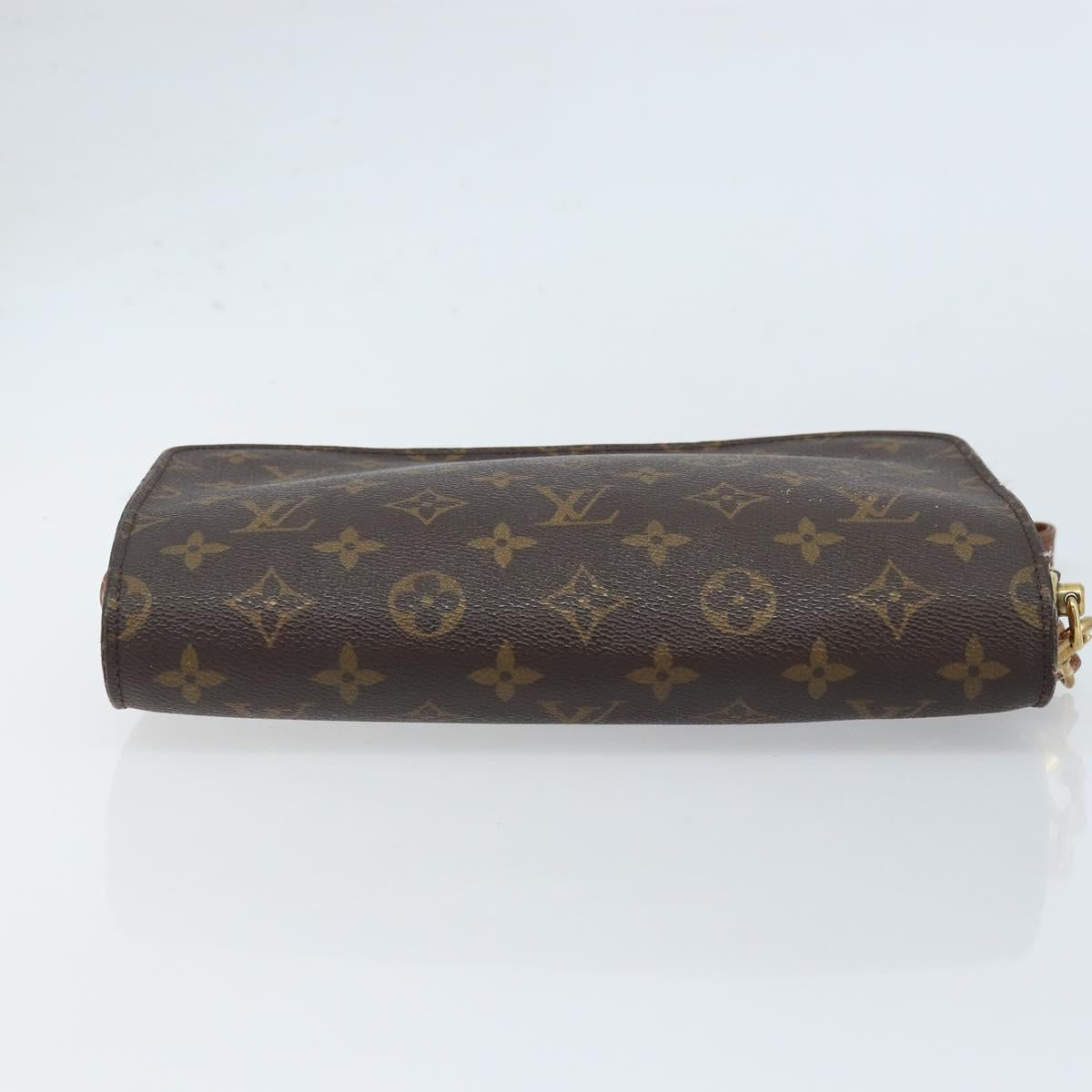 LOUIS VUITTON Monogram Orsay Clutch Bag M51790 LV Auth th6593
