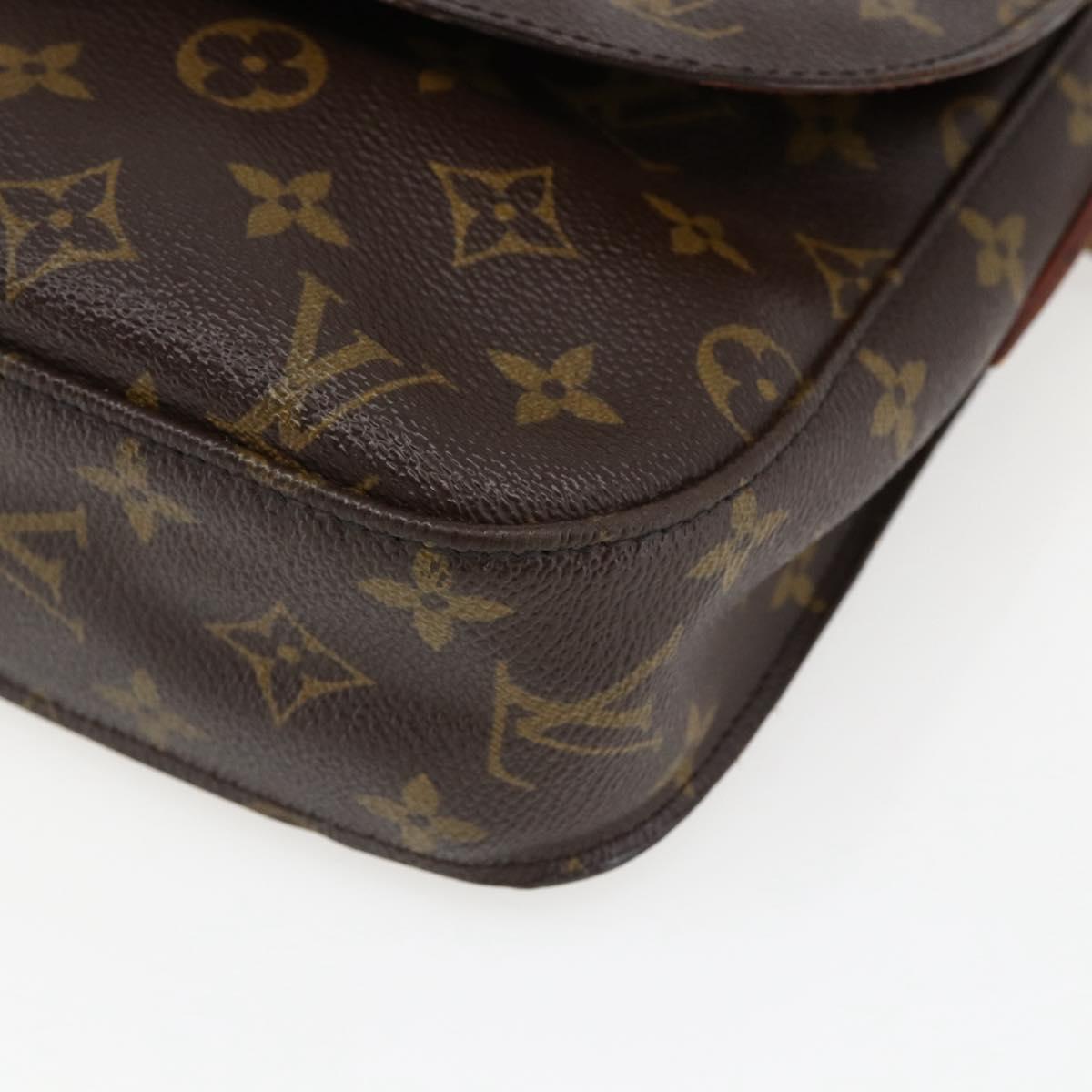 LOUIS VUITTON Monogram Saint Cloud GM Shoulder Bag M51242 LV Auth th6594