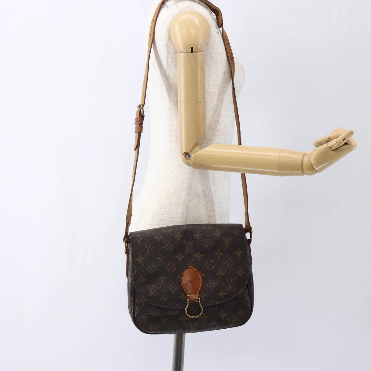 LOUIS VUITTON Monogram Saint Cloud GM Shoulder Bag M51242 LV Auth th6594