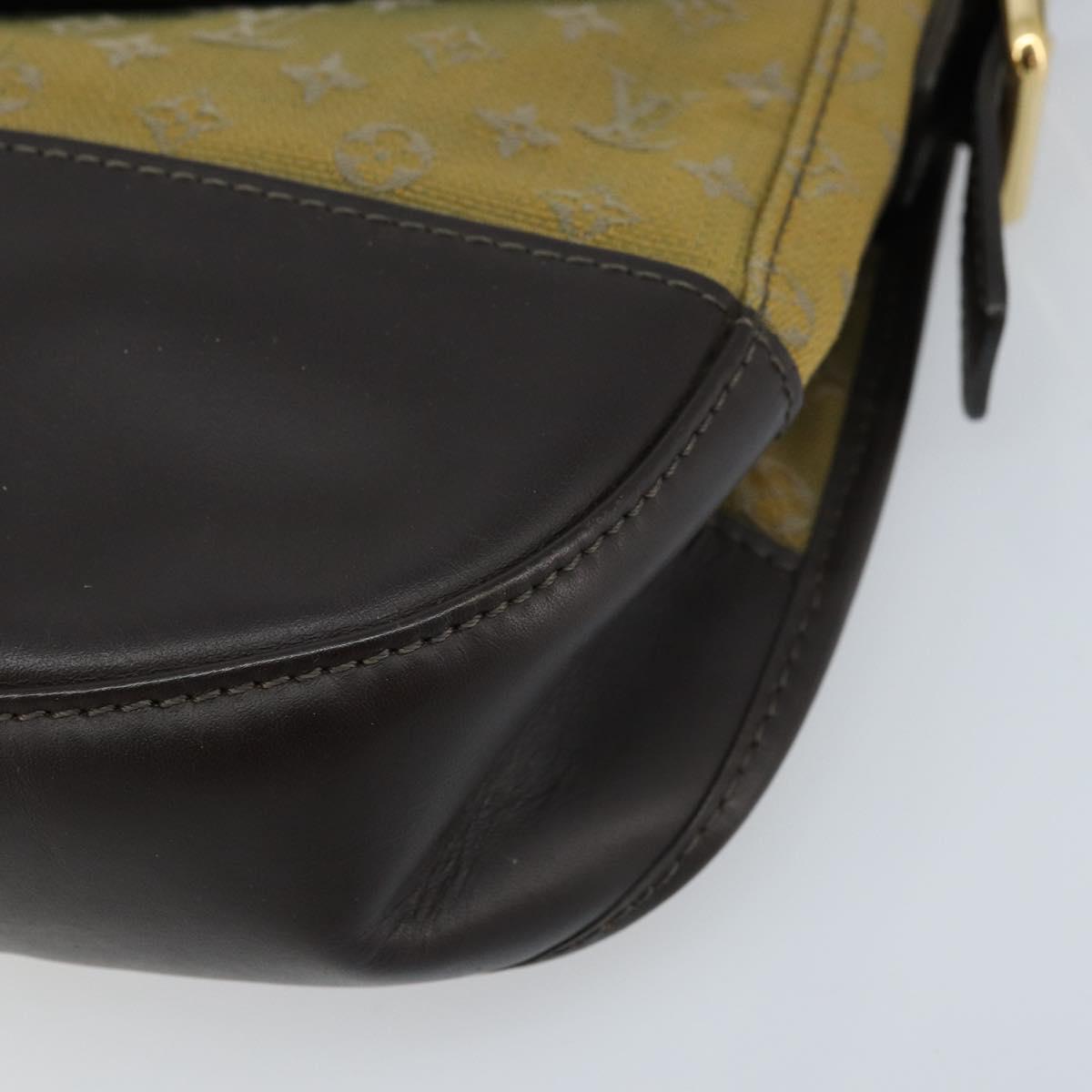 LOUIS VUITTON Monogram Mini Belanger Shoulder Bag TST Khaki M92673 Auth th6595