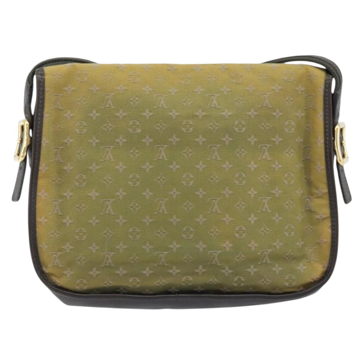 LOUIS VUITTON Monogram Mini Belanger Shoulder Bag TST Khaki M92673 Auth th6595