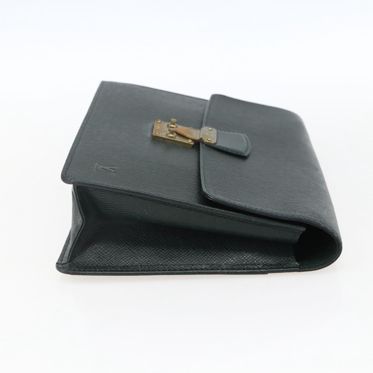 LOUIS VUITTON Taiga Pochette Kourad Clutch Bag Epicea M30194 LV Auth th6596