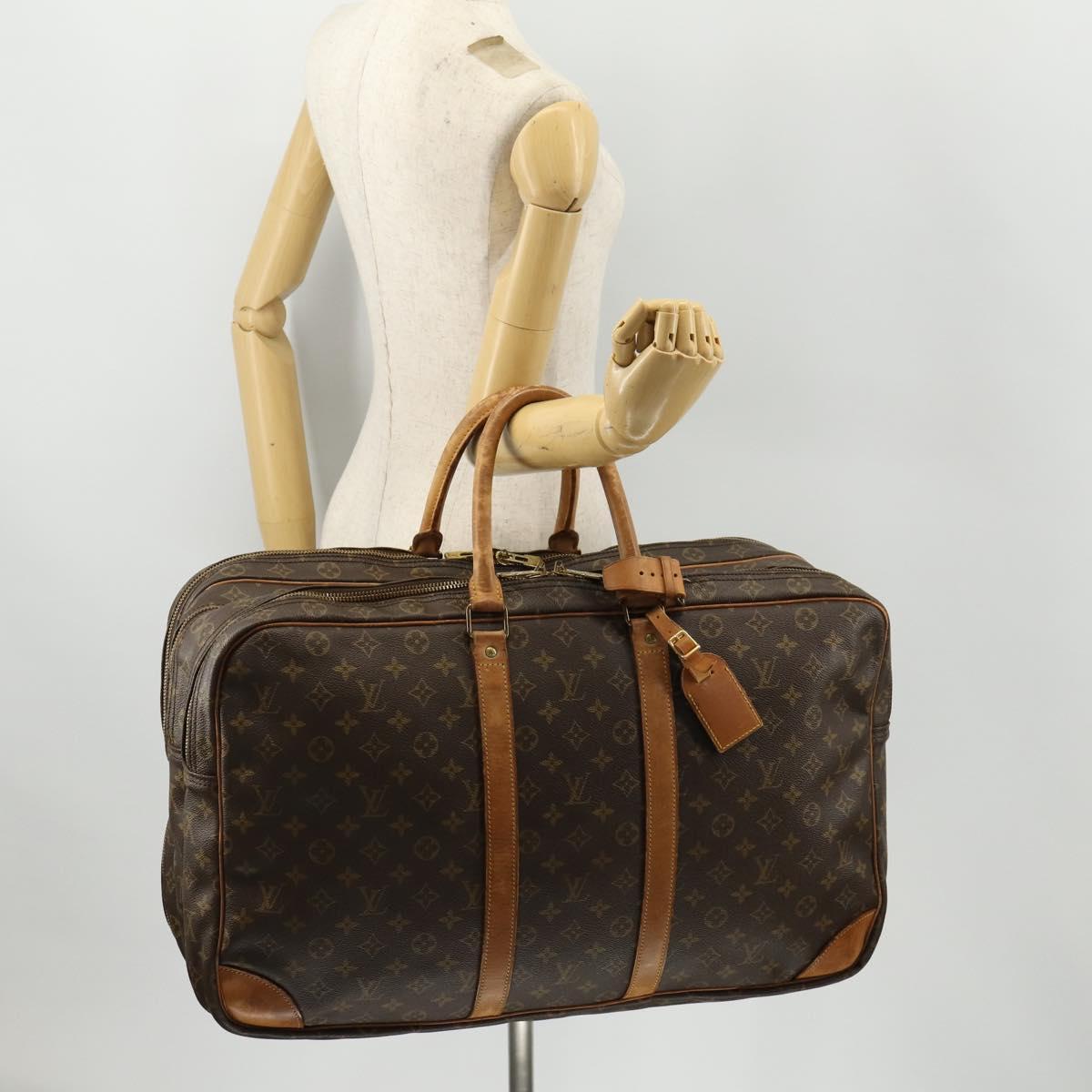 LOUIS VUITTON Monogram Sirius 55 Boston Bag M41404 LV Auth th6597