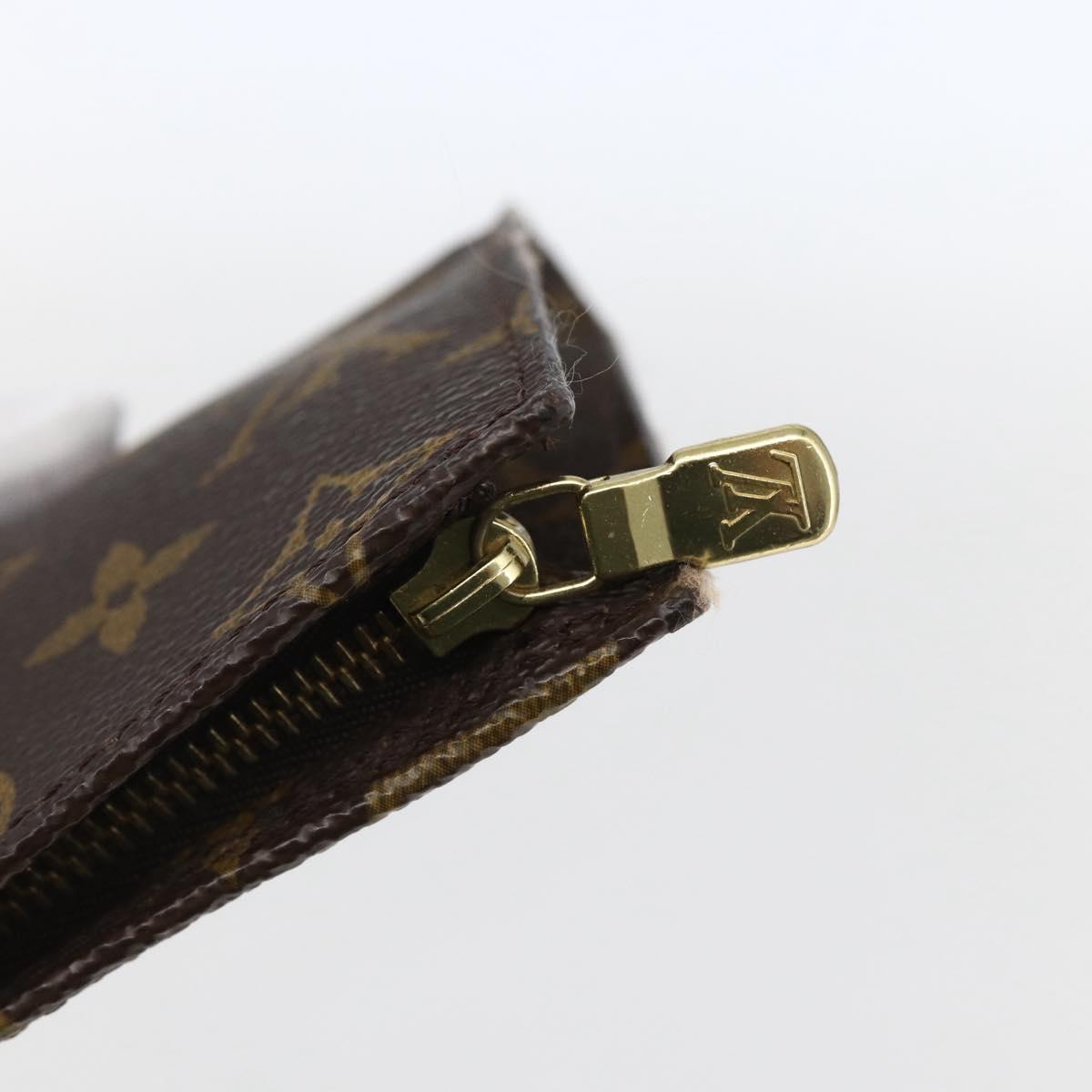 LOUIS VUITTON Monogram Bucket GM Accessory Pouch LV Auth th6598