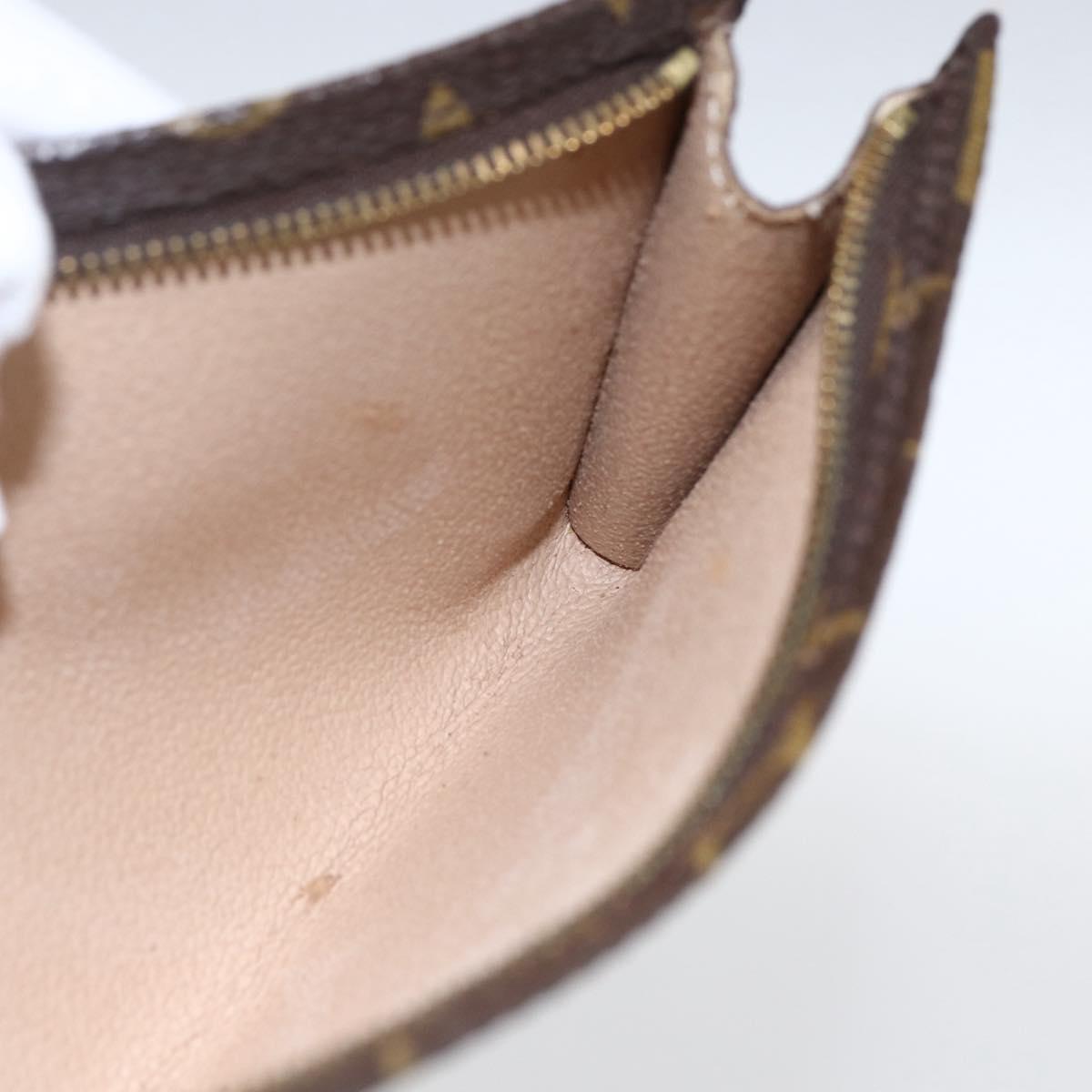 LOUIS VUITTON Monogram Bucket GM Accessory Pouch LV Auth th6598