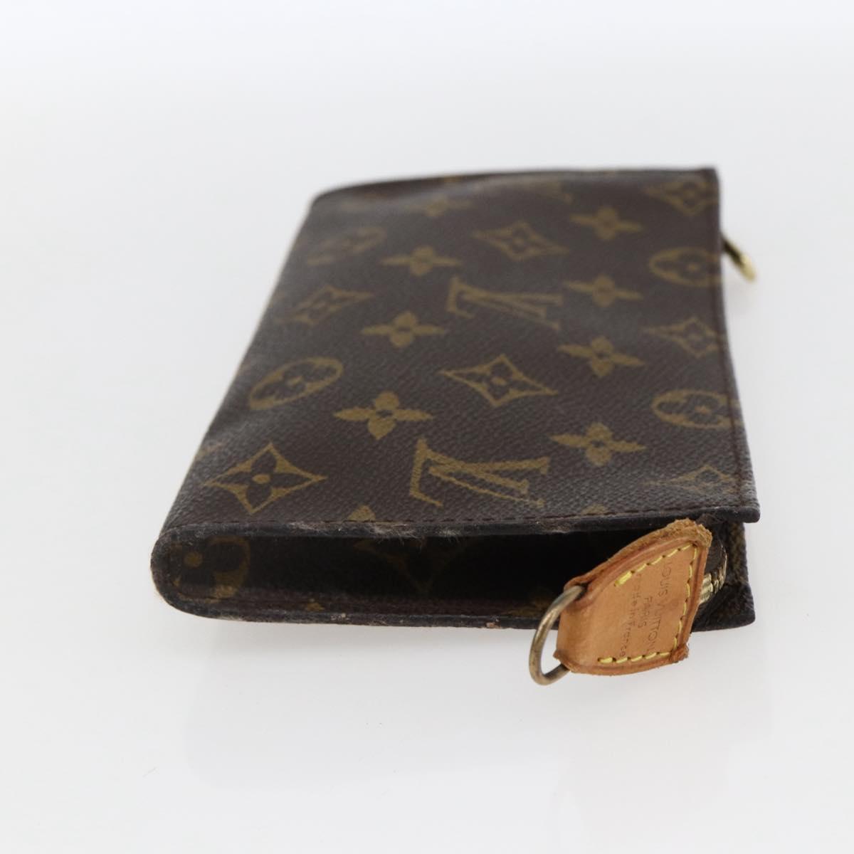 LOUIS VUITTON Monogram Bucket GM Accessory Pouch LV Auth th6598