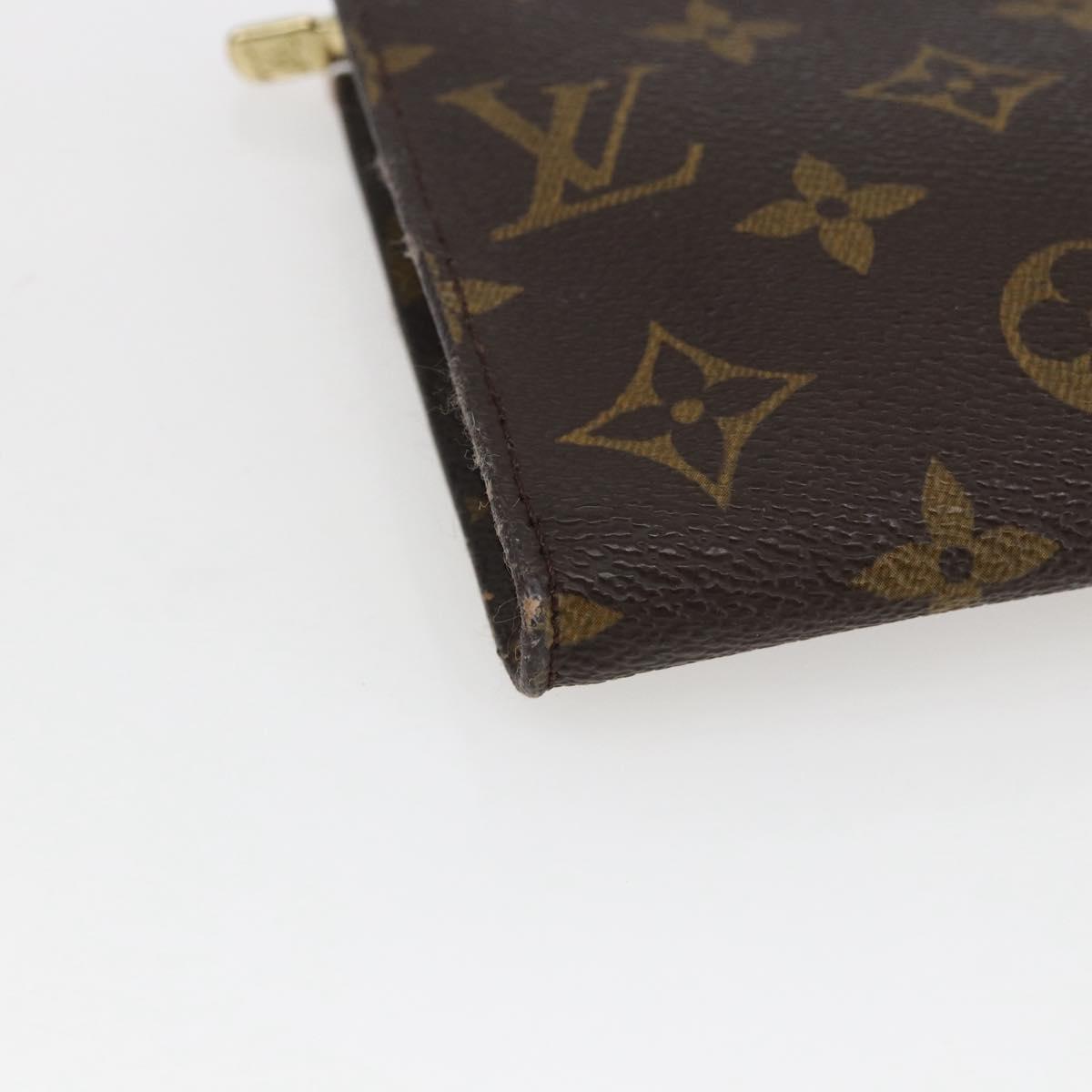 LOUIS VUITTON Monogram Bucket GM Accessory Pouch LV Auth th6598