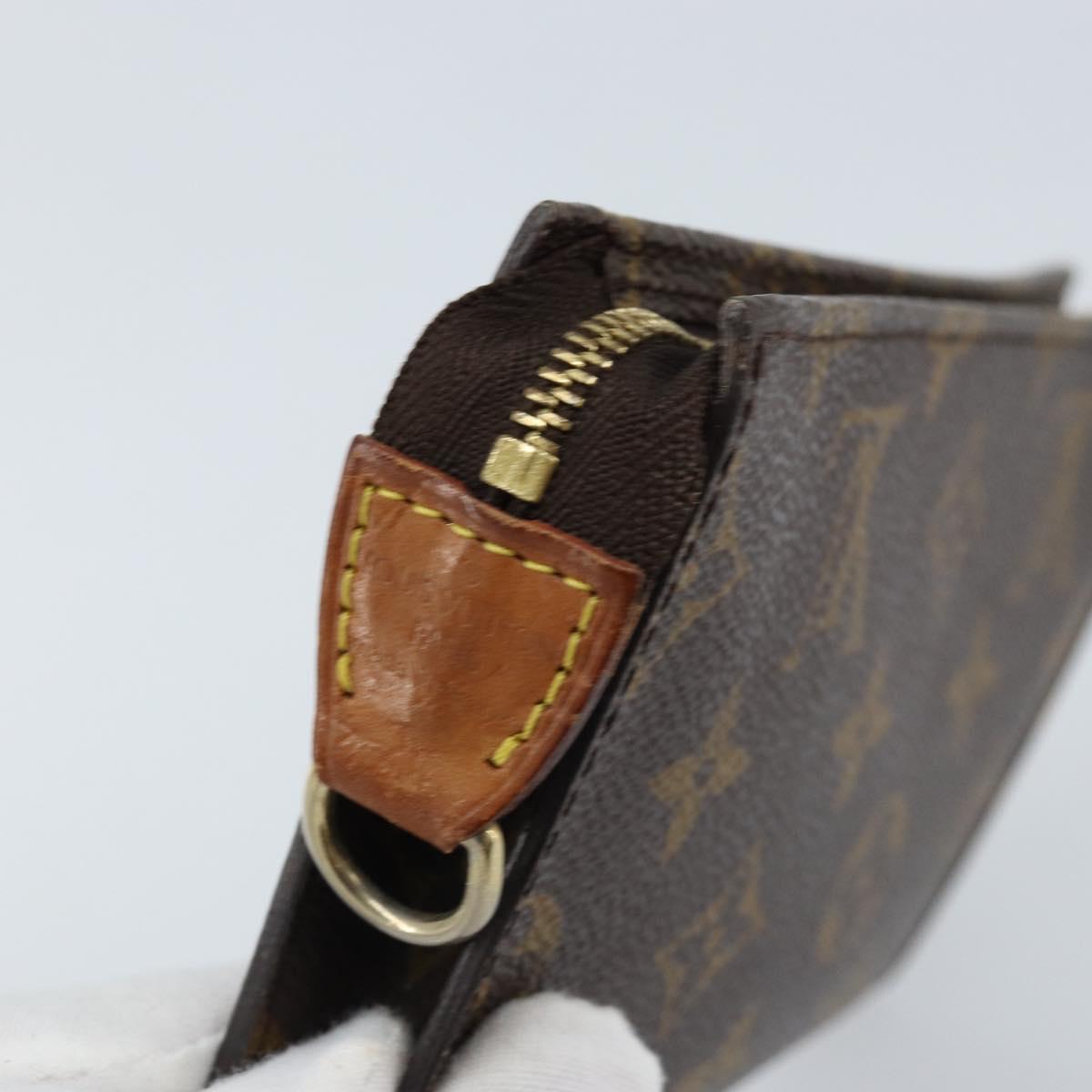 LOUIS VUITTON Monogram Bucket PM Accessory Pouch LV Auth th6599