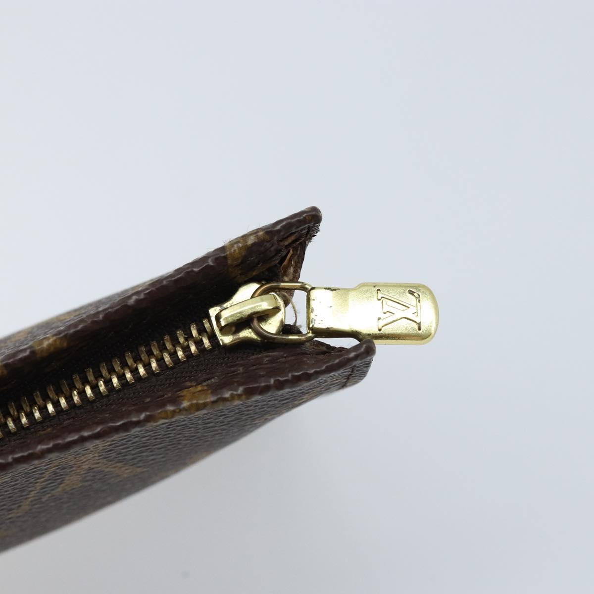 LOUIS VUITTON Monogram Bucket PM Accessory Pouch LV Auth th6599