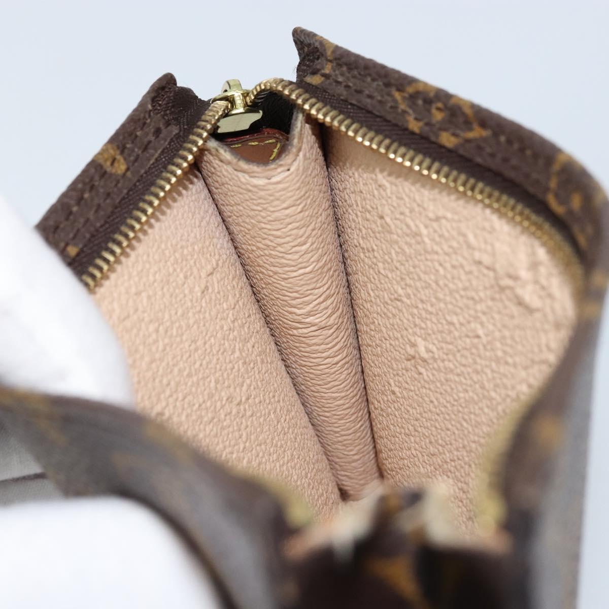 LOUIS VUITTON Monogram Bucket PM Accessory Pouch LV Auth th6599