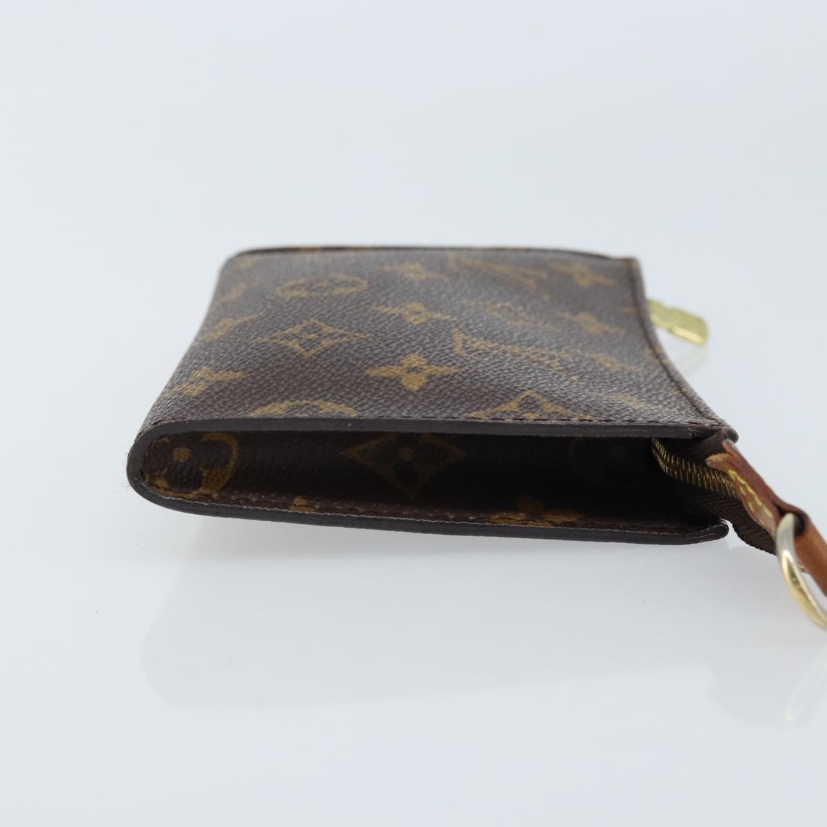 LOUIS VUITTON Monogram Bucket PM Accessory Pouch LV Auth th6599