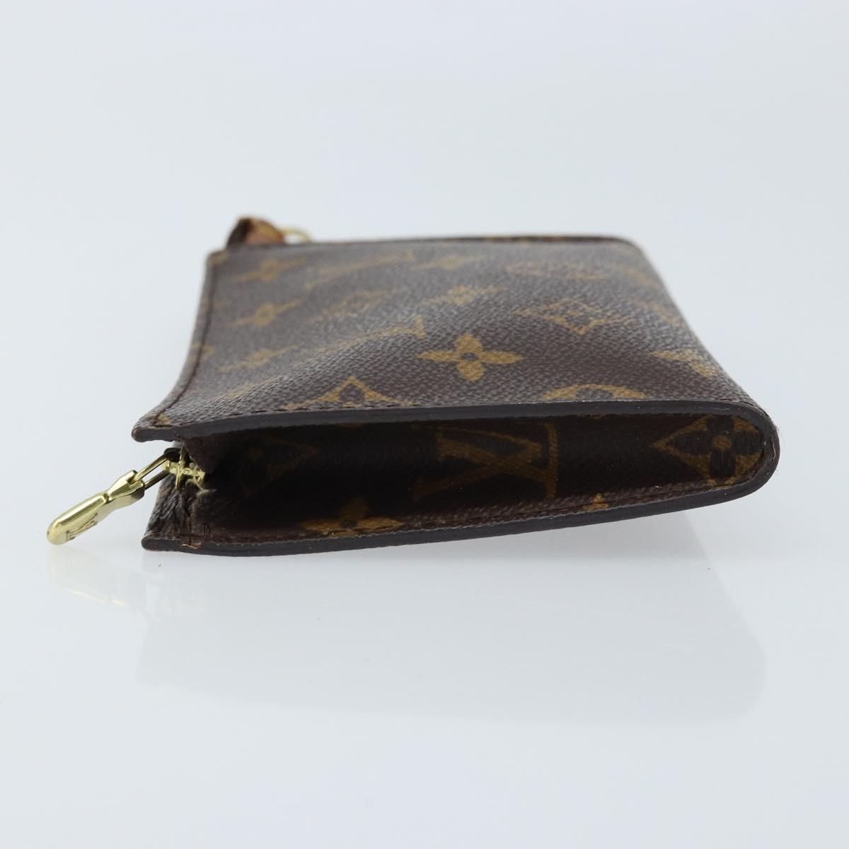 LOUIS VUITTON Monogram Bucket PM Accessory Pouch LV Auth th6599