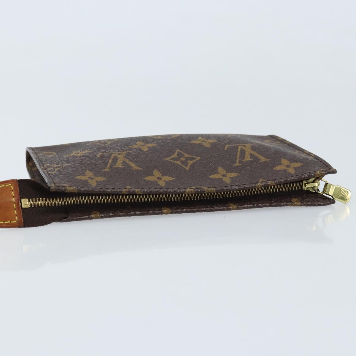 LOUIS VUITTON Monogram Bucket PM Accessory Pouch LV Auth th6599