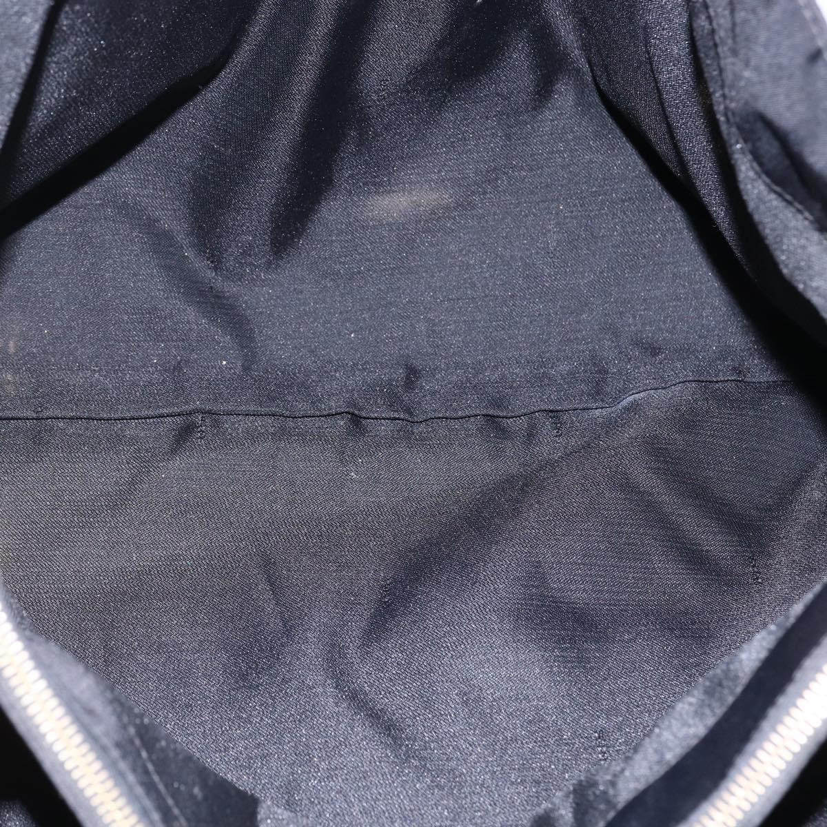 FENDI Tote Bag Nylon Black Gold Auth th6603