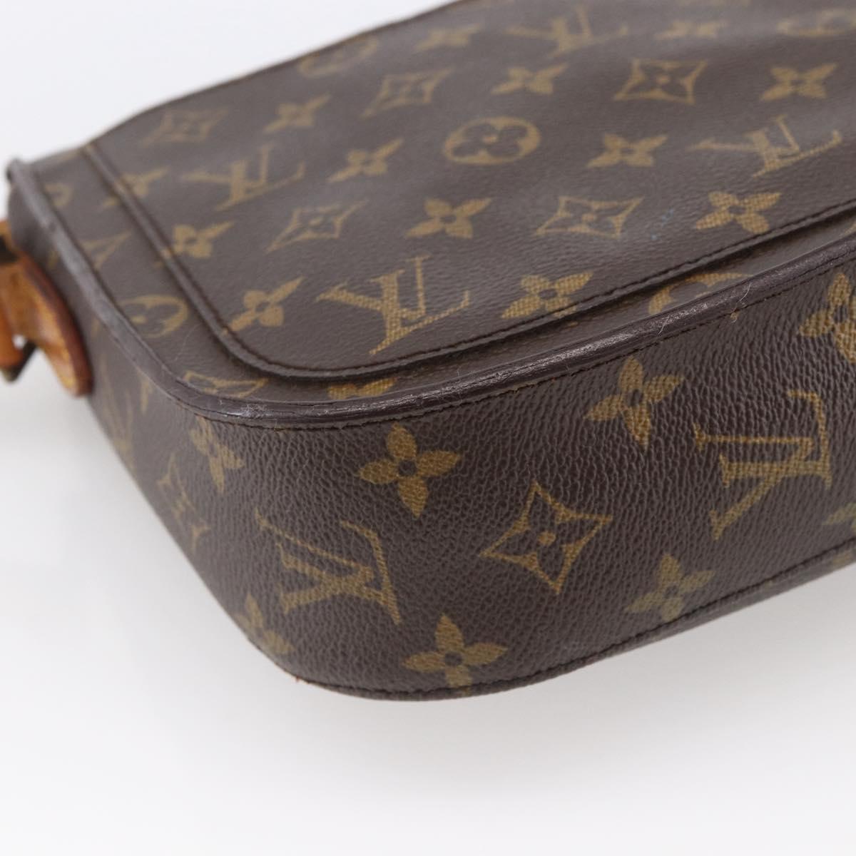 LOUIS VUITTON Monogram Saint Cloud GM Shoulder Bag M51242 LV Auth th6607