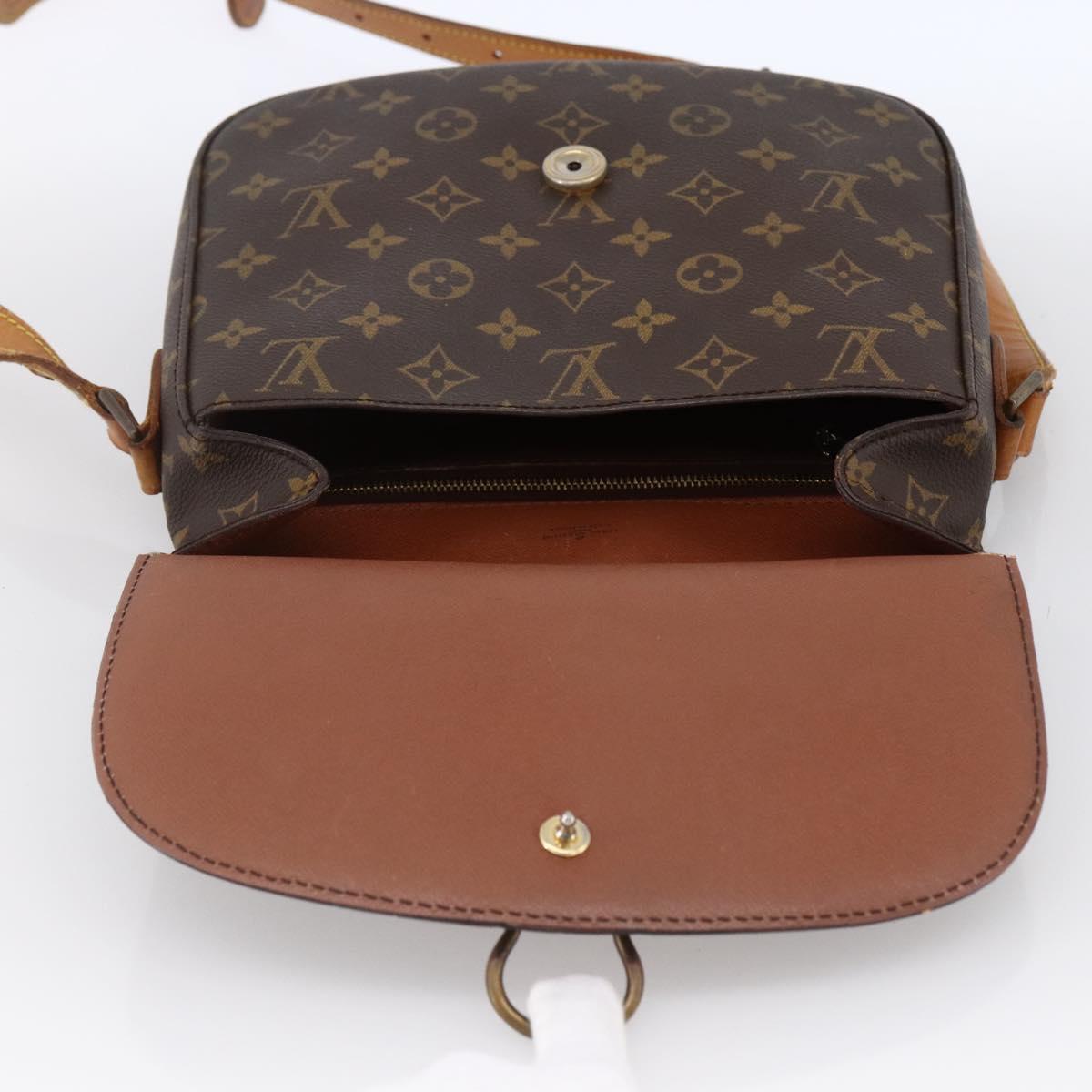 LOUIS VUITTON Monogram Saint Cloud GM Shoulder Bag M51242 LV Auth th6607