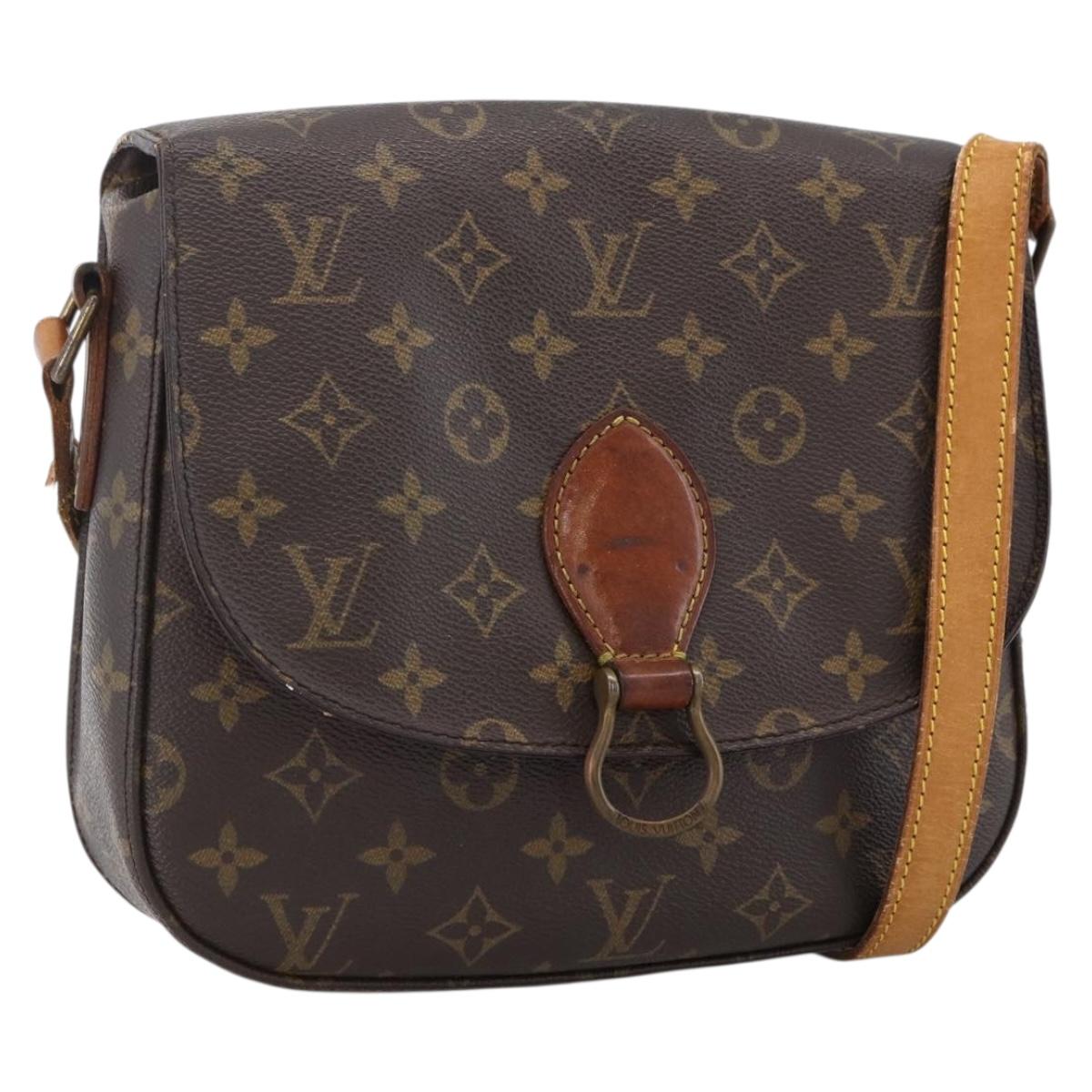 LOUIS VUITTON Monogram Saint Cloud GM Shoulder Bag M51242 LV Auth th6607
