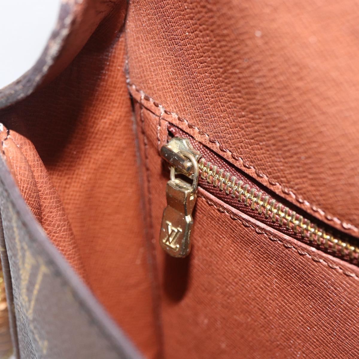 LOUIS VUITTON Monogram Saint Cloud GM Shoulder Bag M51242 LV Auth th6607