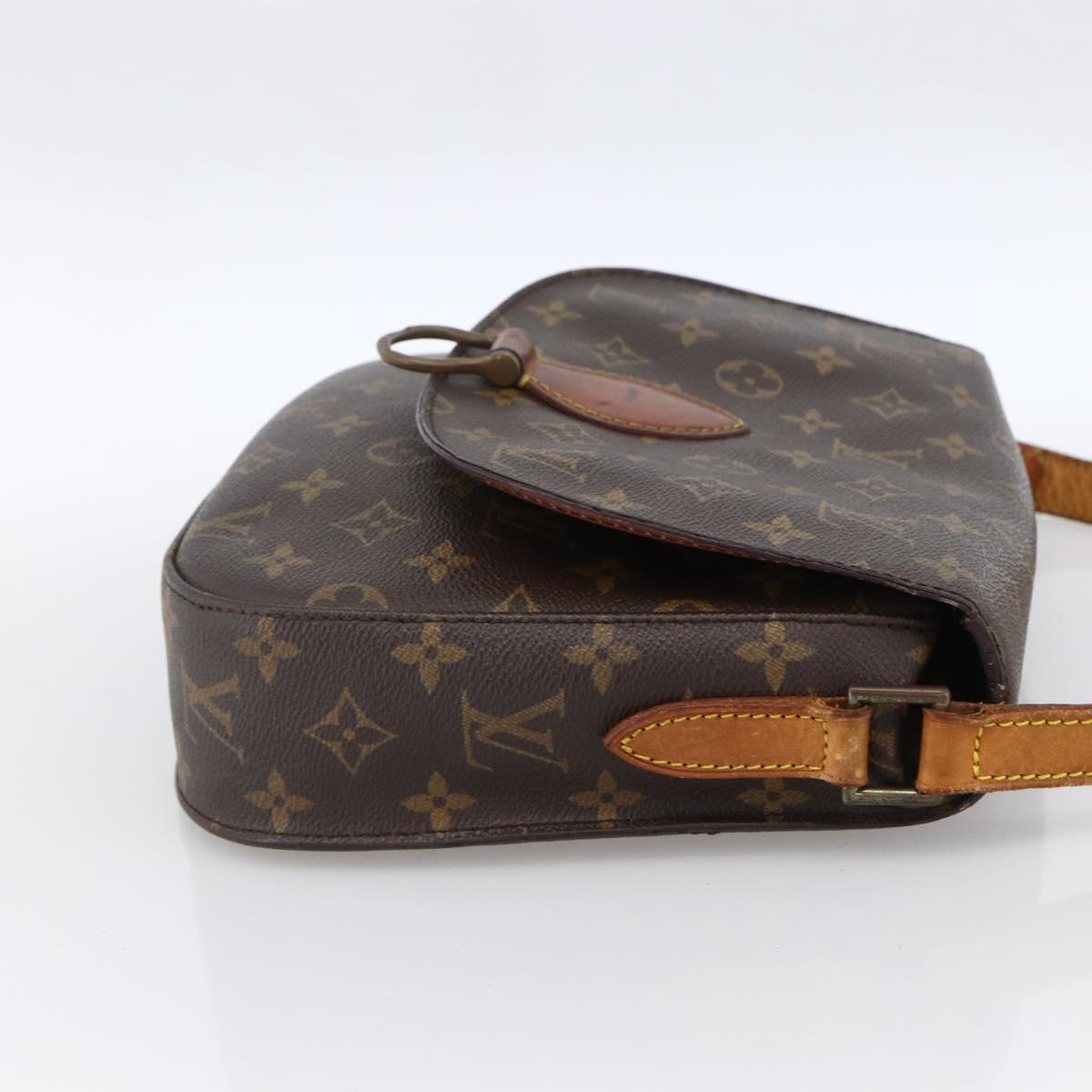 LOUIS VUITTON Monogram Saint Cloud GM Shoulder Bag M51242 LV Auth th6607