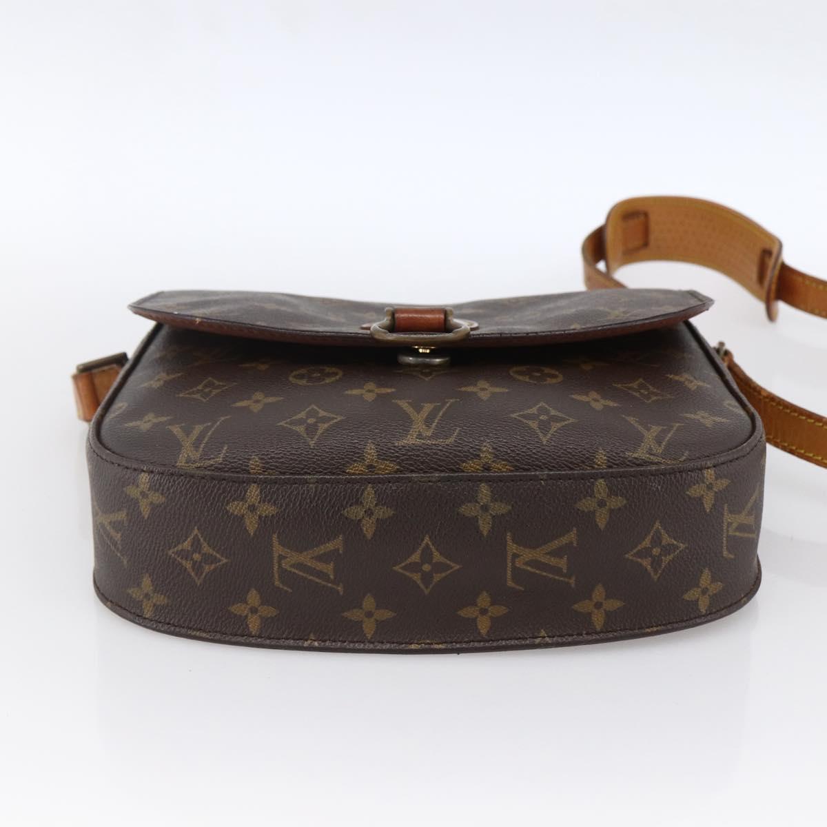 LOUIS VUITTON Monogram Saint Cloud GM Shoulder Bag M51242 LV Auth th6607