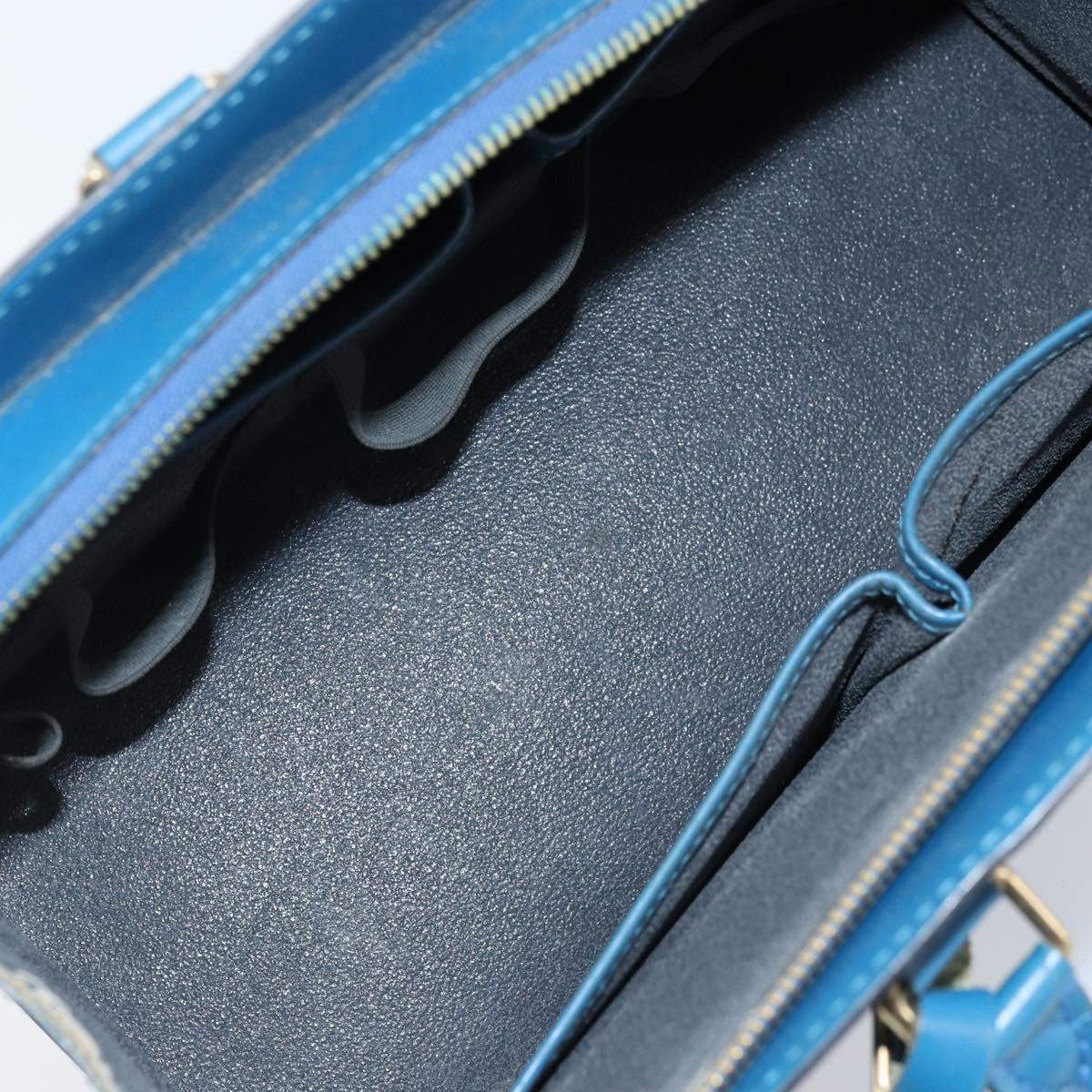 LOUIS VUITTON Epi Riviera Hand Bag Blue M48185 LV Auth th6609