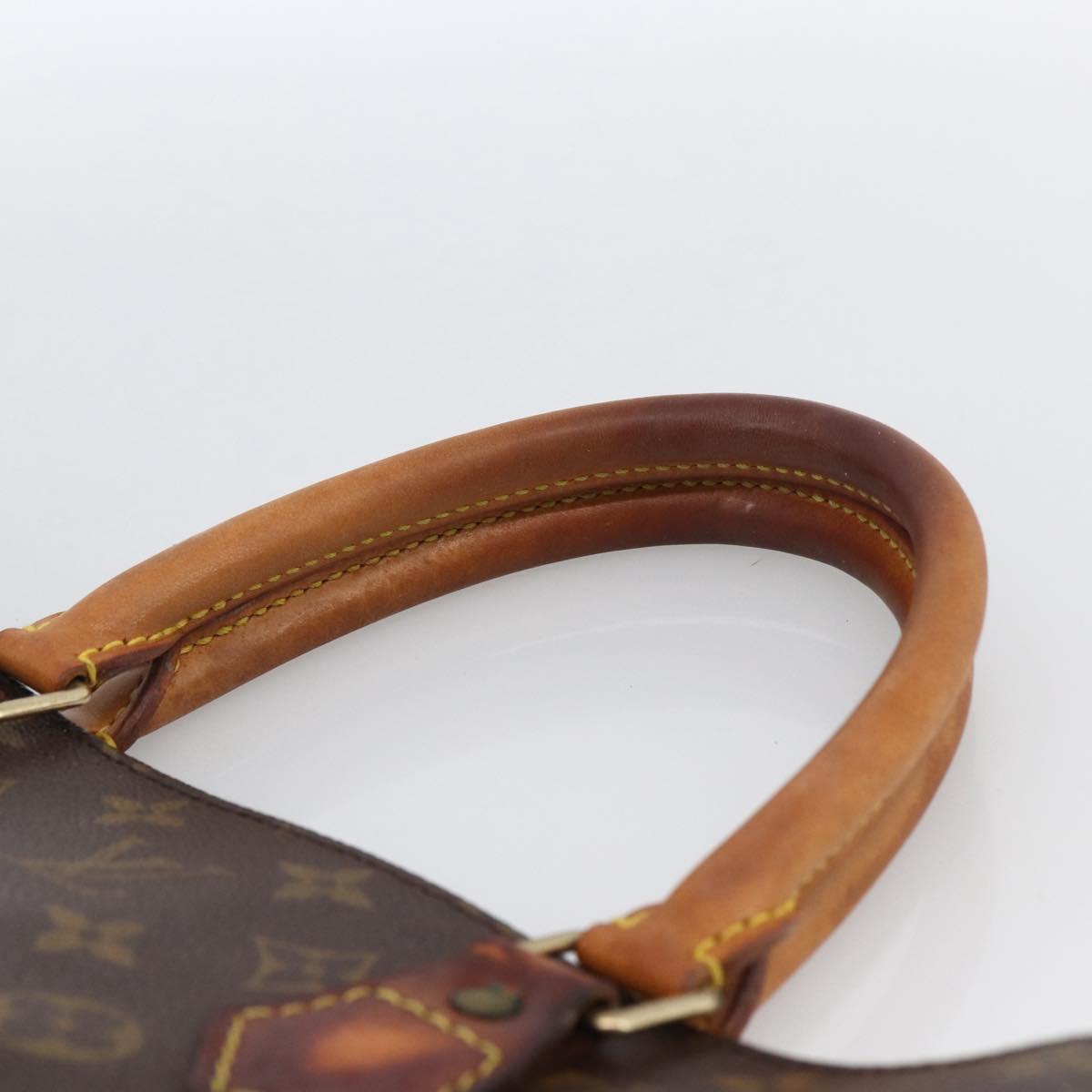 LOUIS VUITTON Monogram Sac Plat Hand Bag M51140 LV Auth th6610