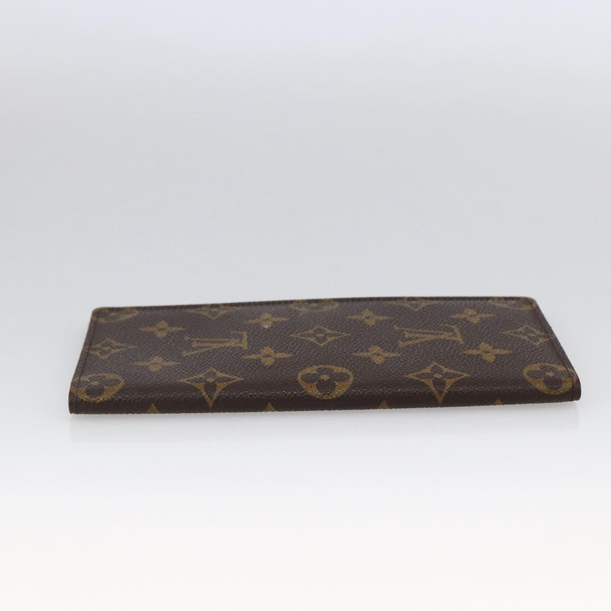 LOUIS VUITTON Monogram Porte Valeurs Cartes Credit Wallet M61823 LV Auth th6612