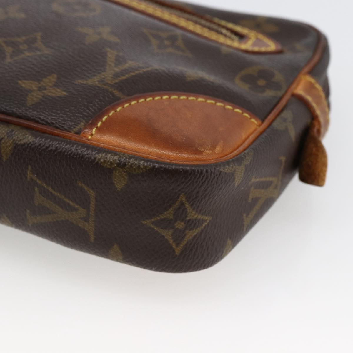 LOUIS VUITTON Monogram Marly Dragonne GM Clutch Bag M51825 LV Auth th6615
