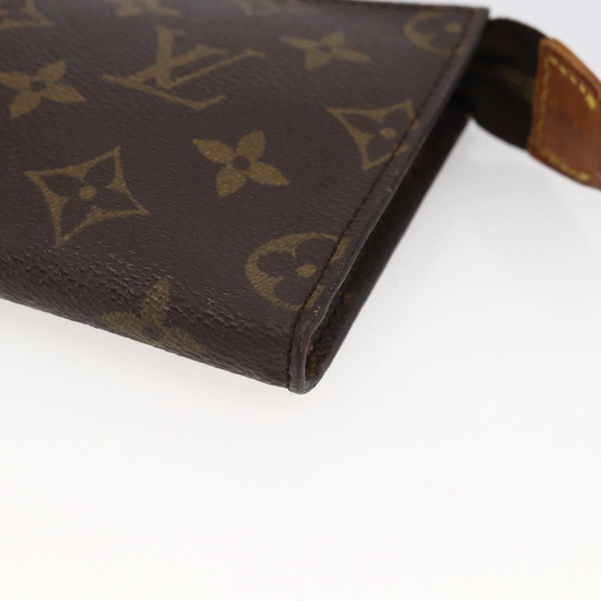 LOUIS VUITTON Monogram Bucket PM Accessory Pouch LV Auth th6618