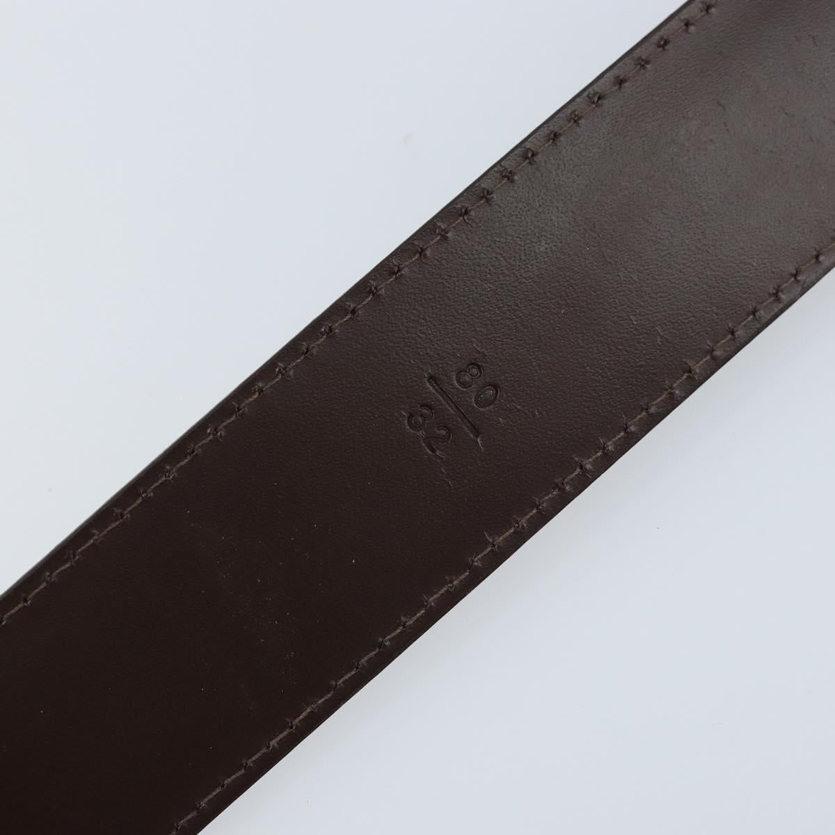 LOUIS VUITTON Epi Ceinture Belt 35.4"" Brown mocha LV Auth th6619