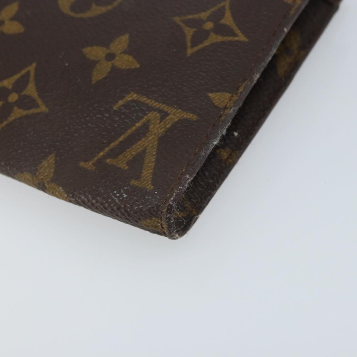 LOUIS VUITTON Monogram Bucket GM Accessory Pouch LV Auth th6620